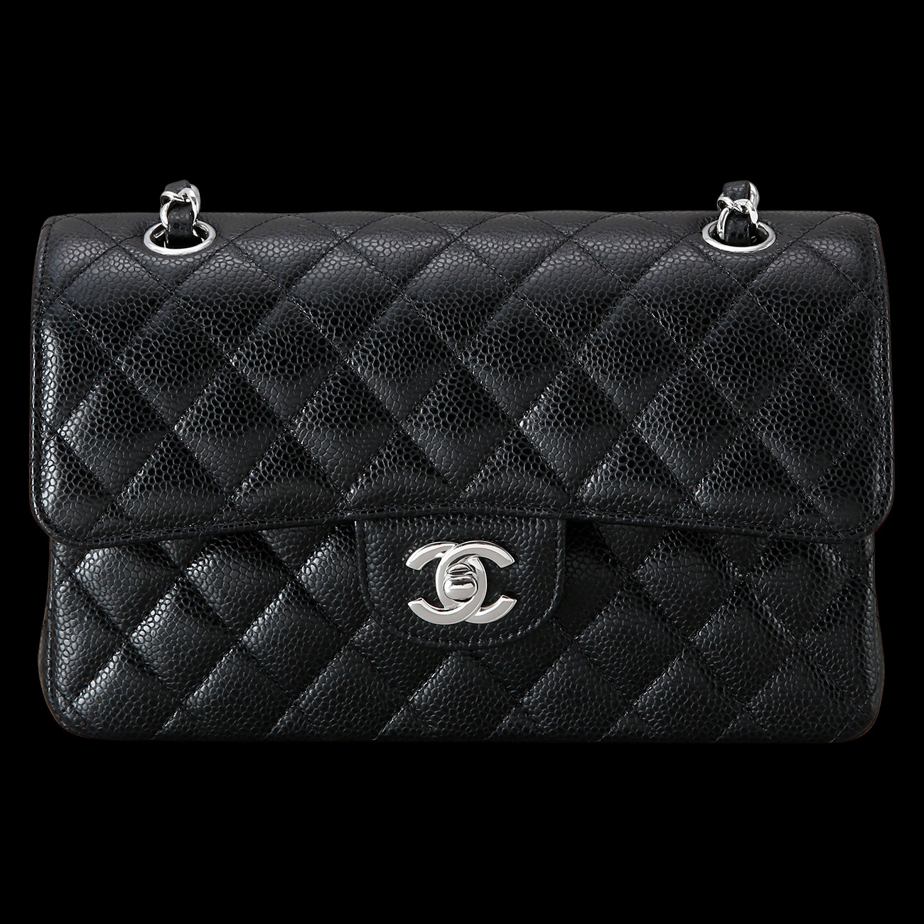 CHANEL(USED)샤넬 캐비어 클래식 스몰 플랩백