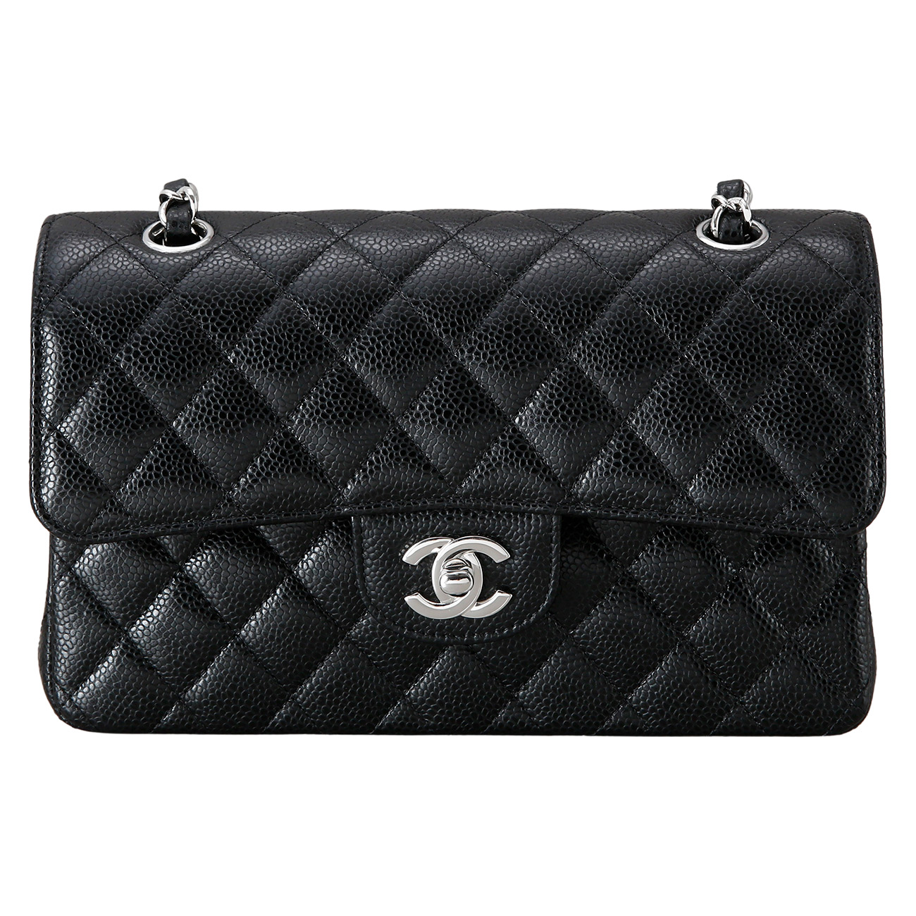CHANEL(USED)샤넬 캐비어 클래식 스몰 플랩백