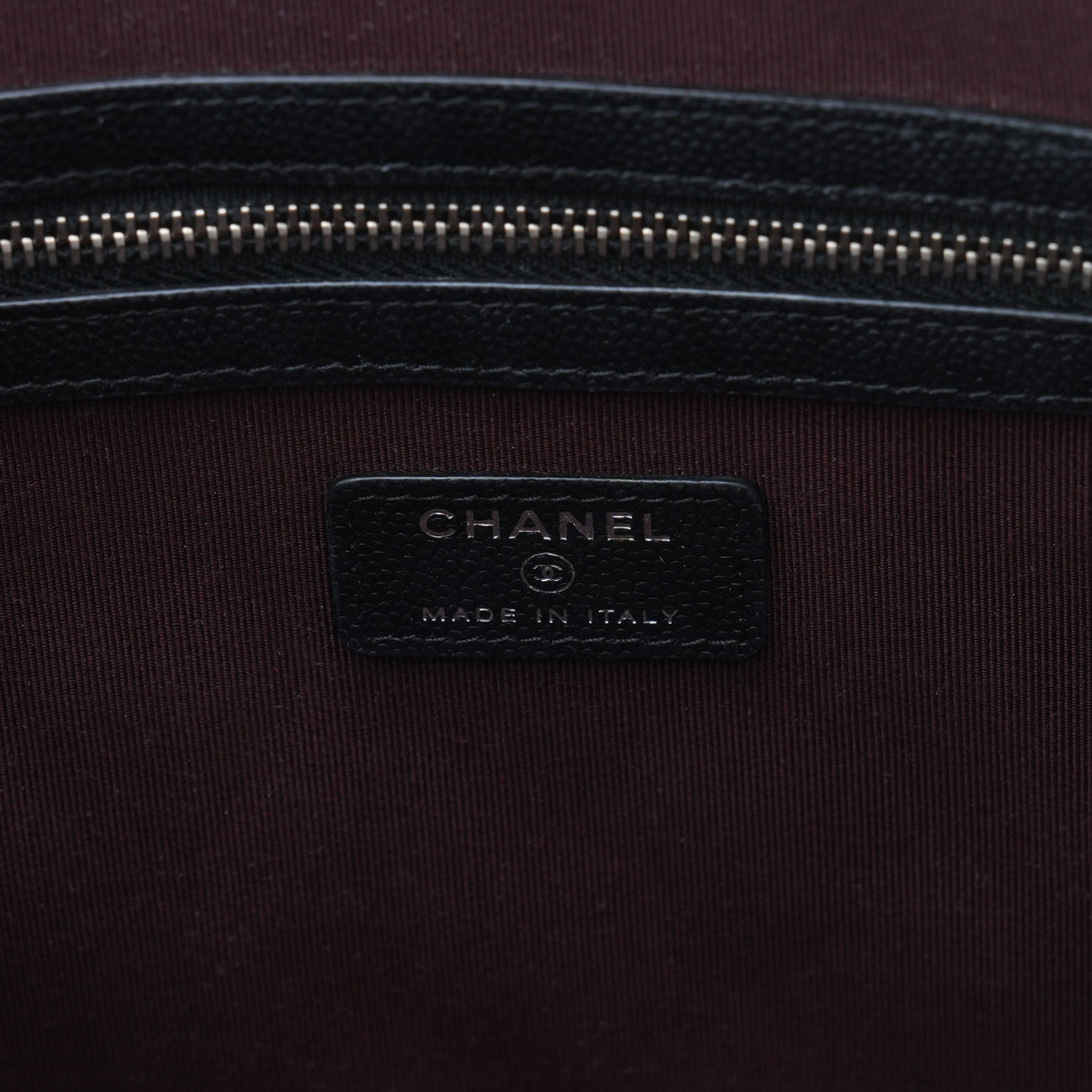 CHANEL(USED)샤넬 캐비어 클래식 라지 클러치