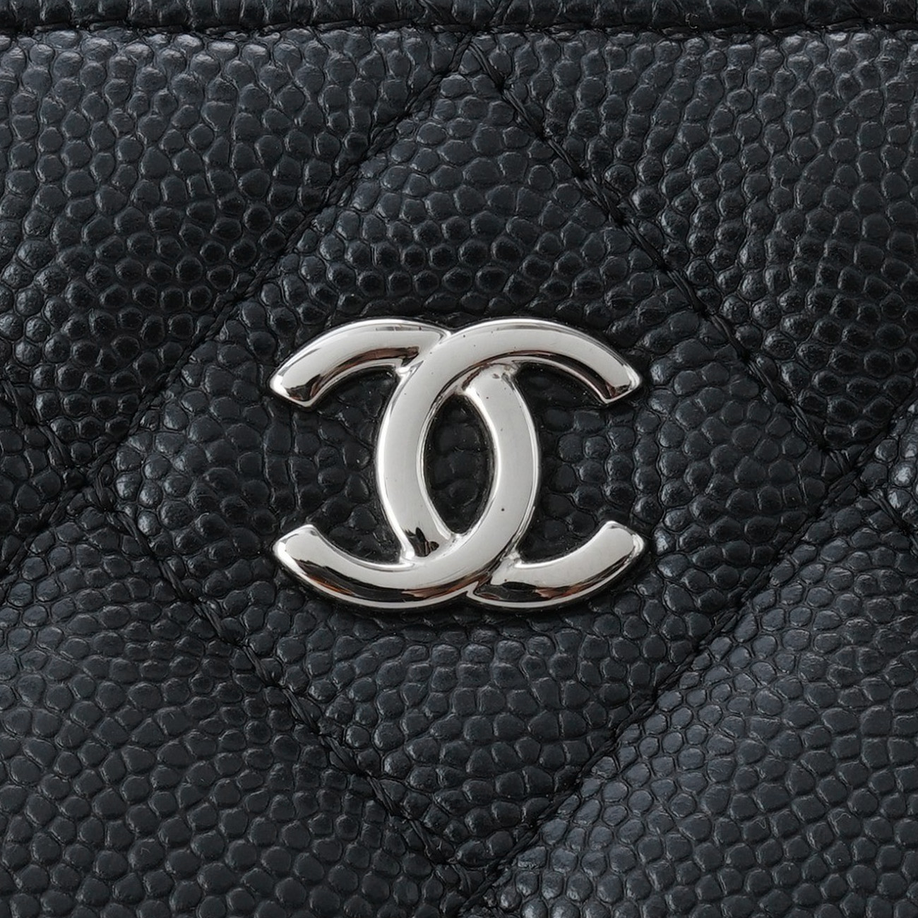 CHANEL(USED)샤넬 캐비어 클래식 라지 클러치