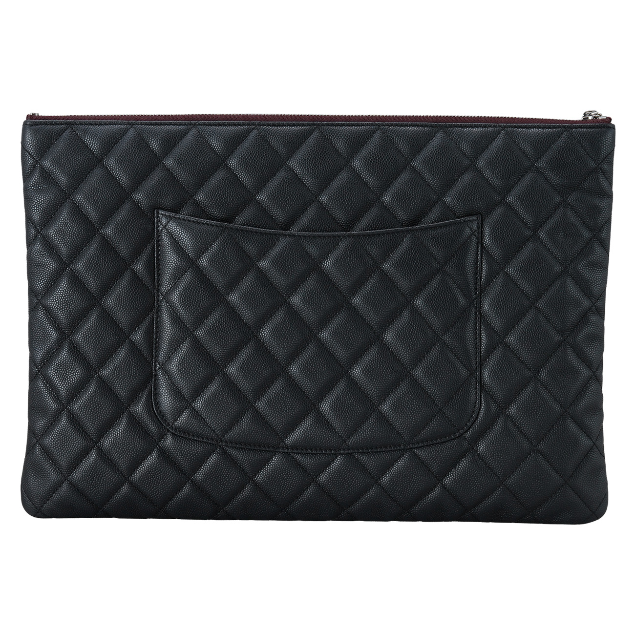 CHANEL(USED)샤넬 캐비어 클래식 라지 클러치