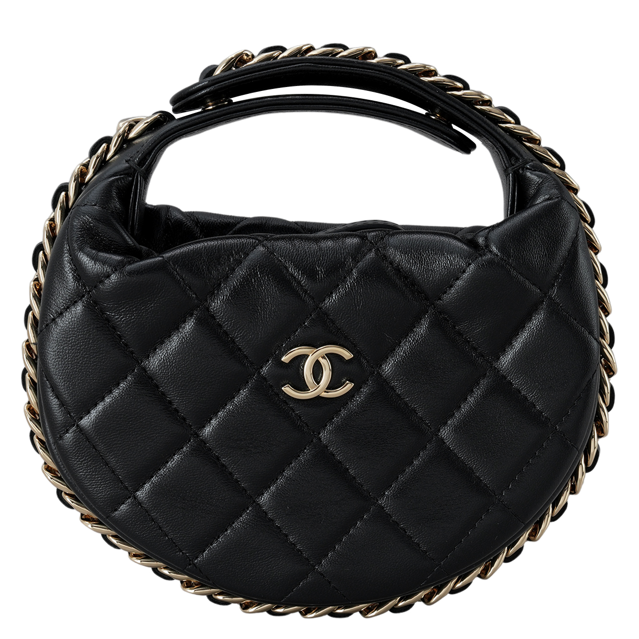 CHANEL(USED)샤넬 AP3095 램스킨 파우치