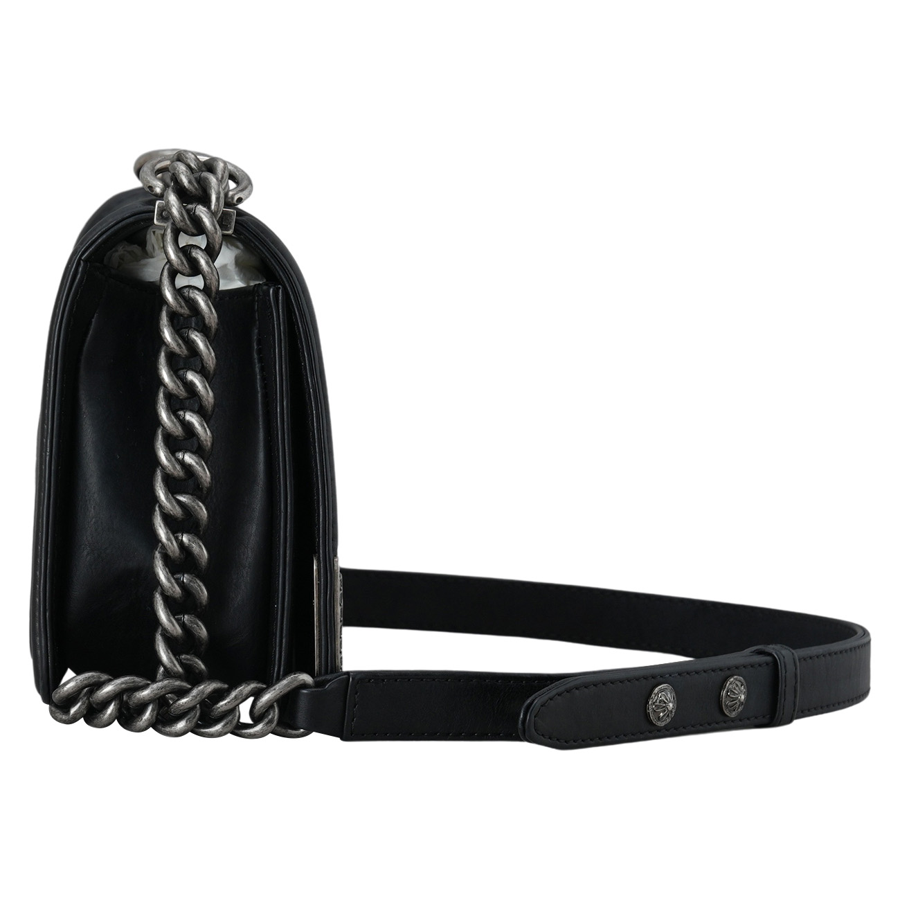 CHANEL(USED)샤넬 시즌 보이샤넬 미듐 플랩백