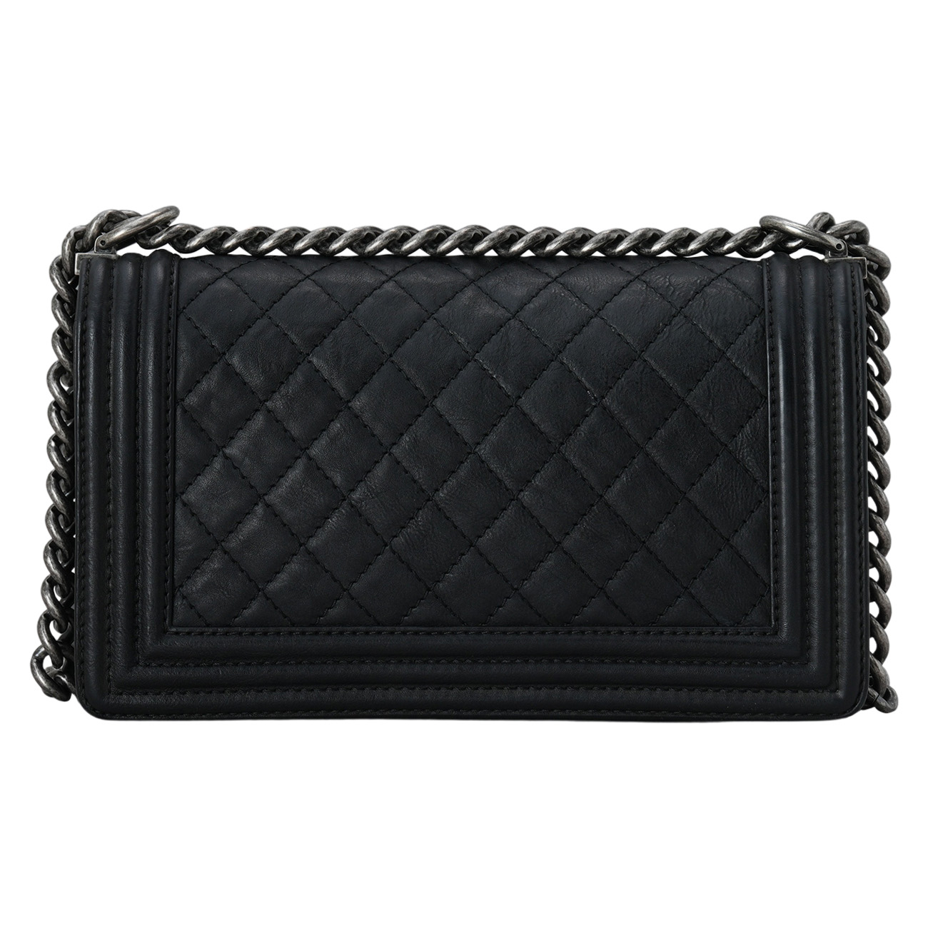 CHANEL(USED)샤넬 시즌 보이샤넬 미듐 플랩백
