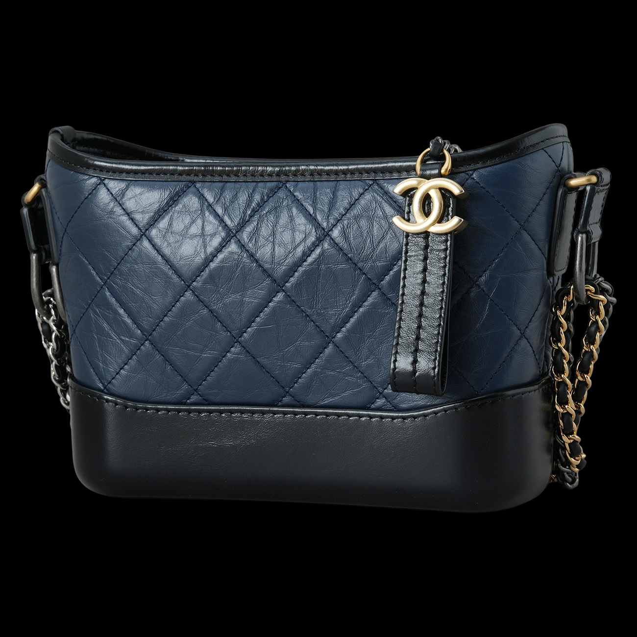 CHANEL(USED)샤넬 가브리엘 호보 스몰 네이비