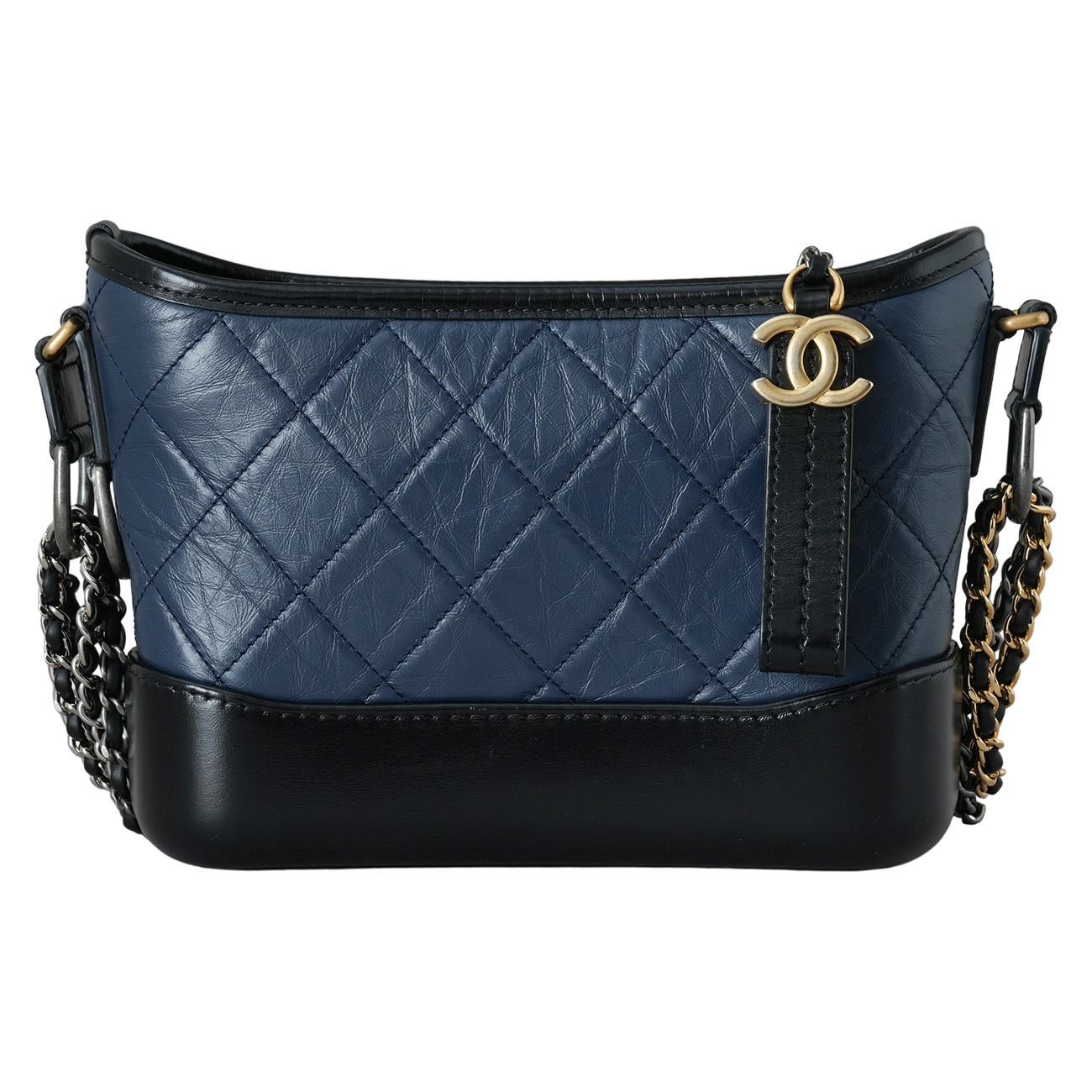 CHANEL(USED)샤넬 가브리엘 호보 스몰 네이비