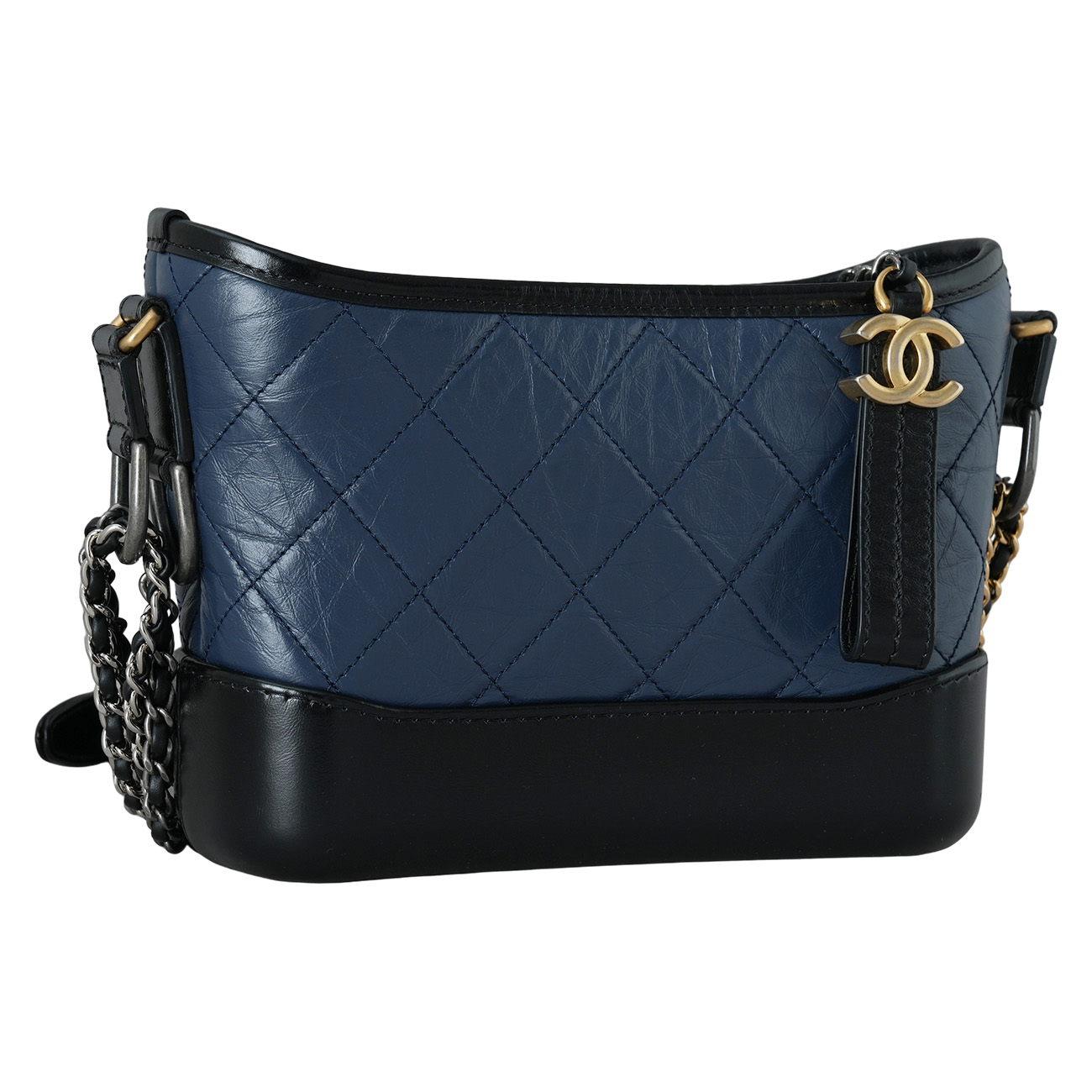 CHANEL(USED)샤넬 가브리엘 호보 스몰 네이비