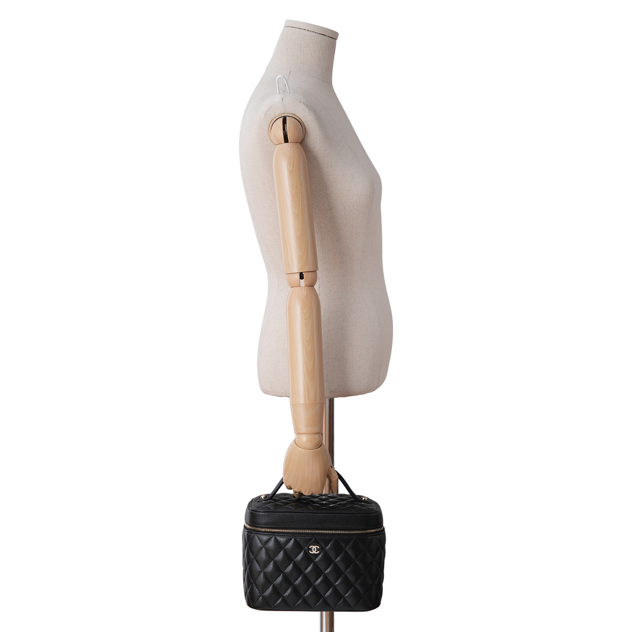 CHANEL(USED)샤넬 캐비어 베니티 파우치