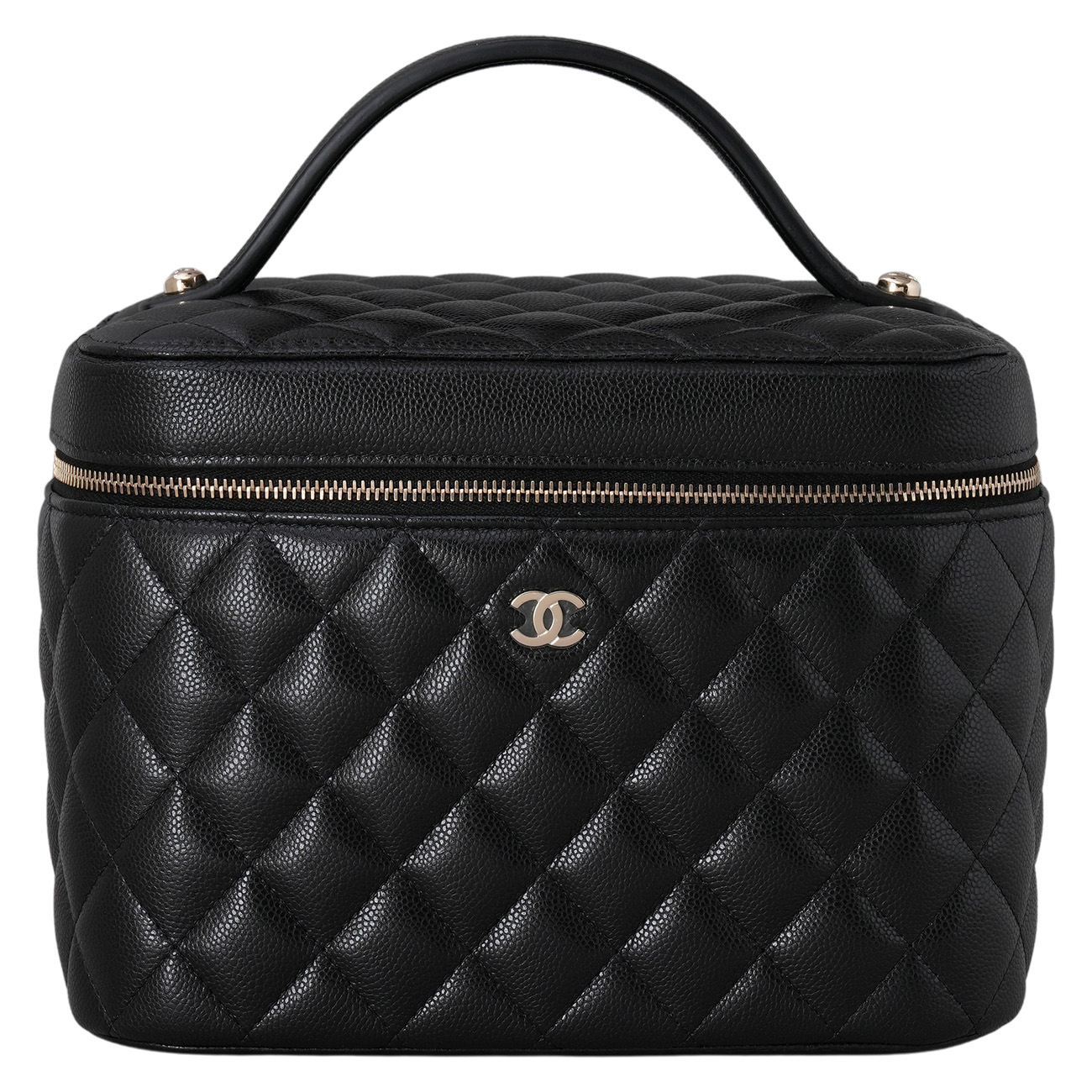 CHANEL(USED)샤넬 캐비어 베니티 파우치