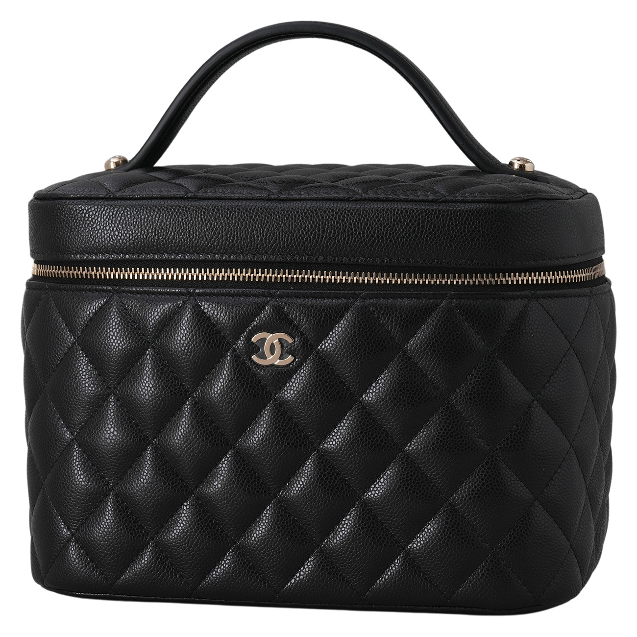 CHANEL(USED)샤넬 캐비어 베니티 파우치