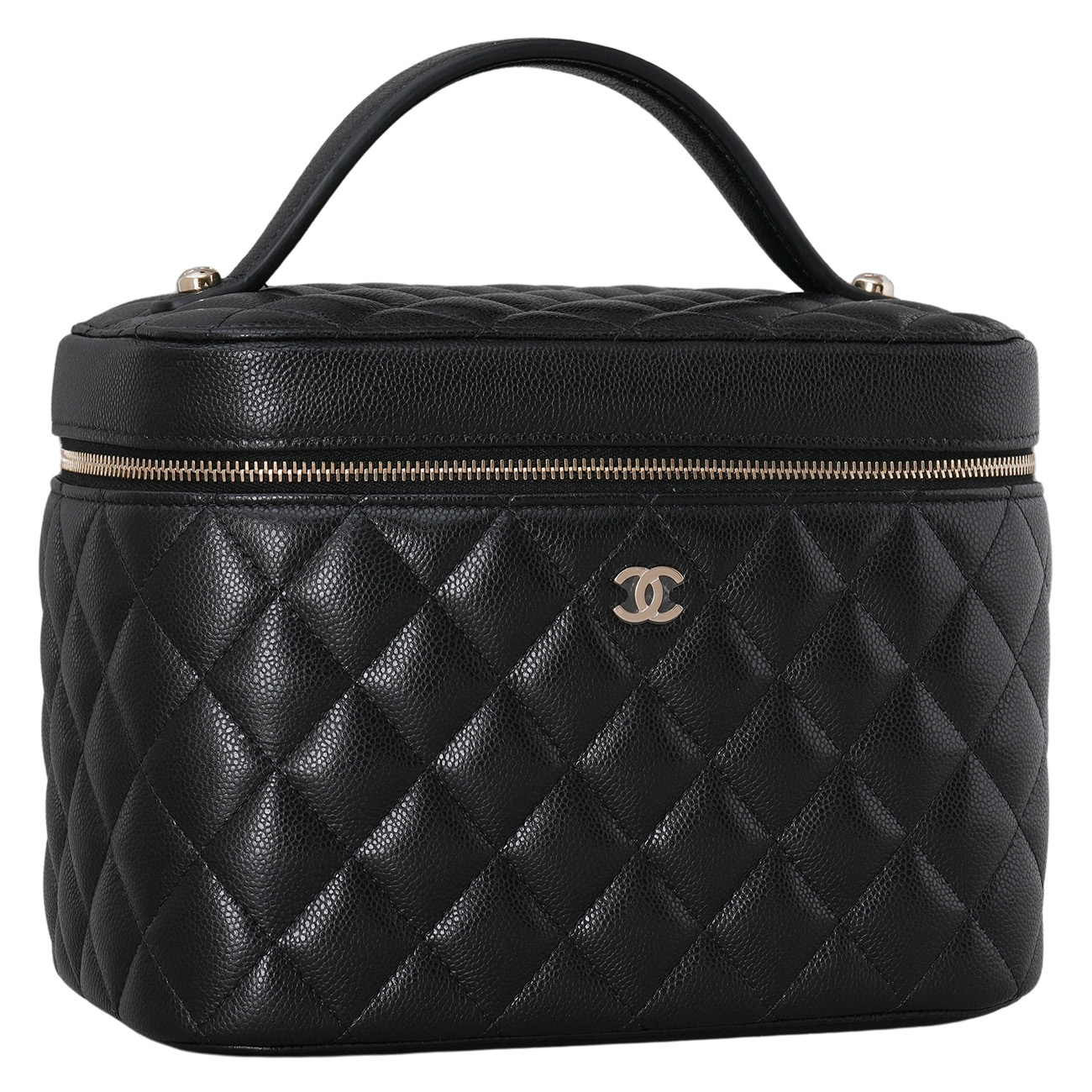 CHANEL(USED)샤넬 캐비어 베니티 파우치