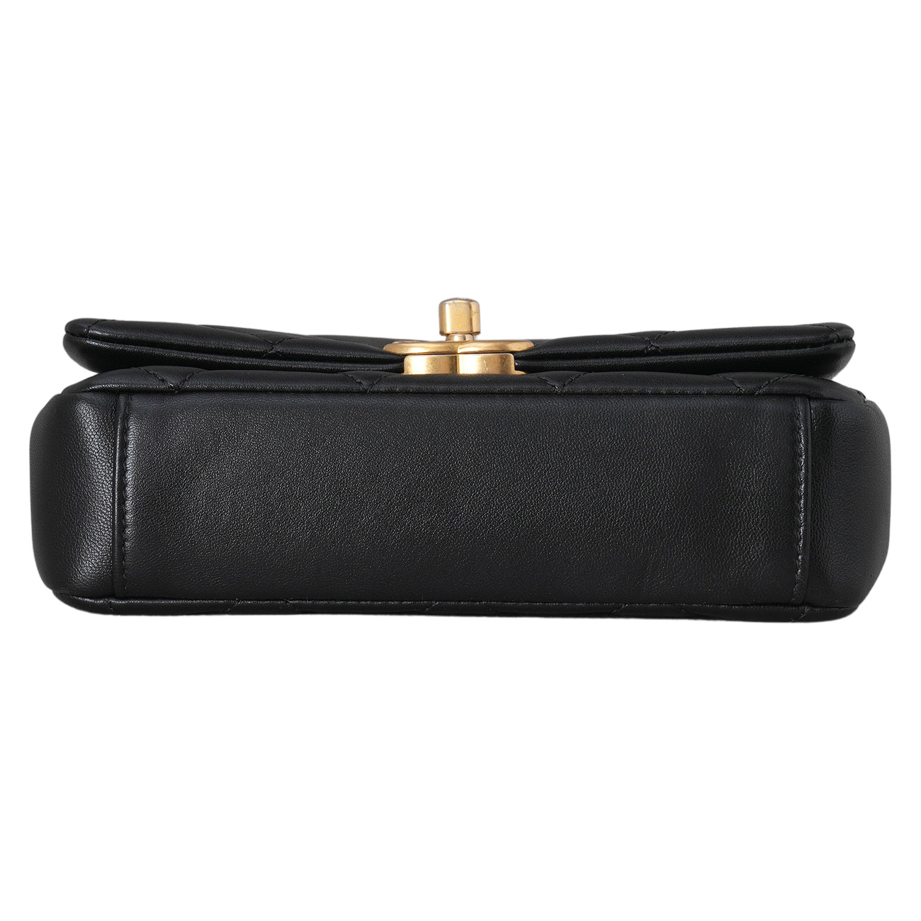 CHANEL(USED)샤넬 AS2387 시즌 램스킨 체인 플랩백 블랙