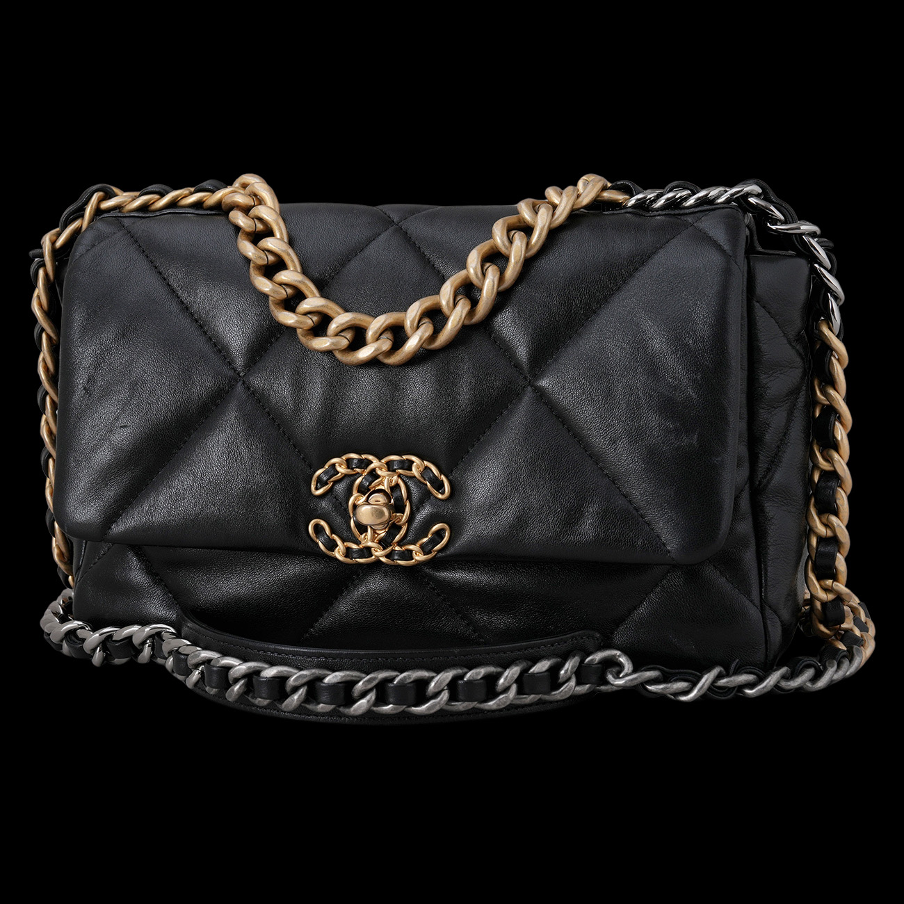 CHANEL(USED)샤넬 AS1160 19백 미듐