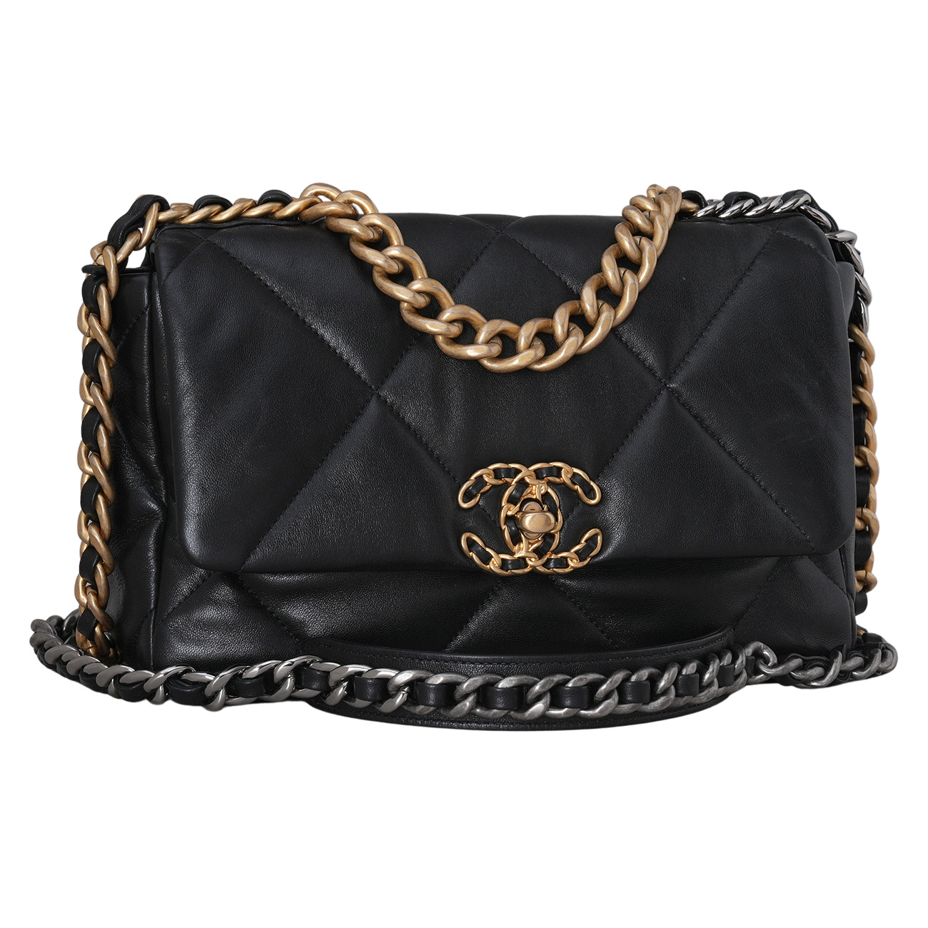 CHANEL(USED)샤넬 AS1160 19백 미듐