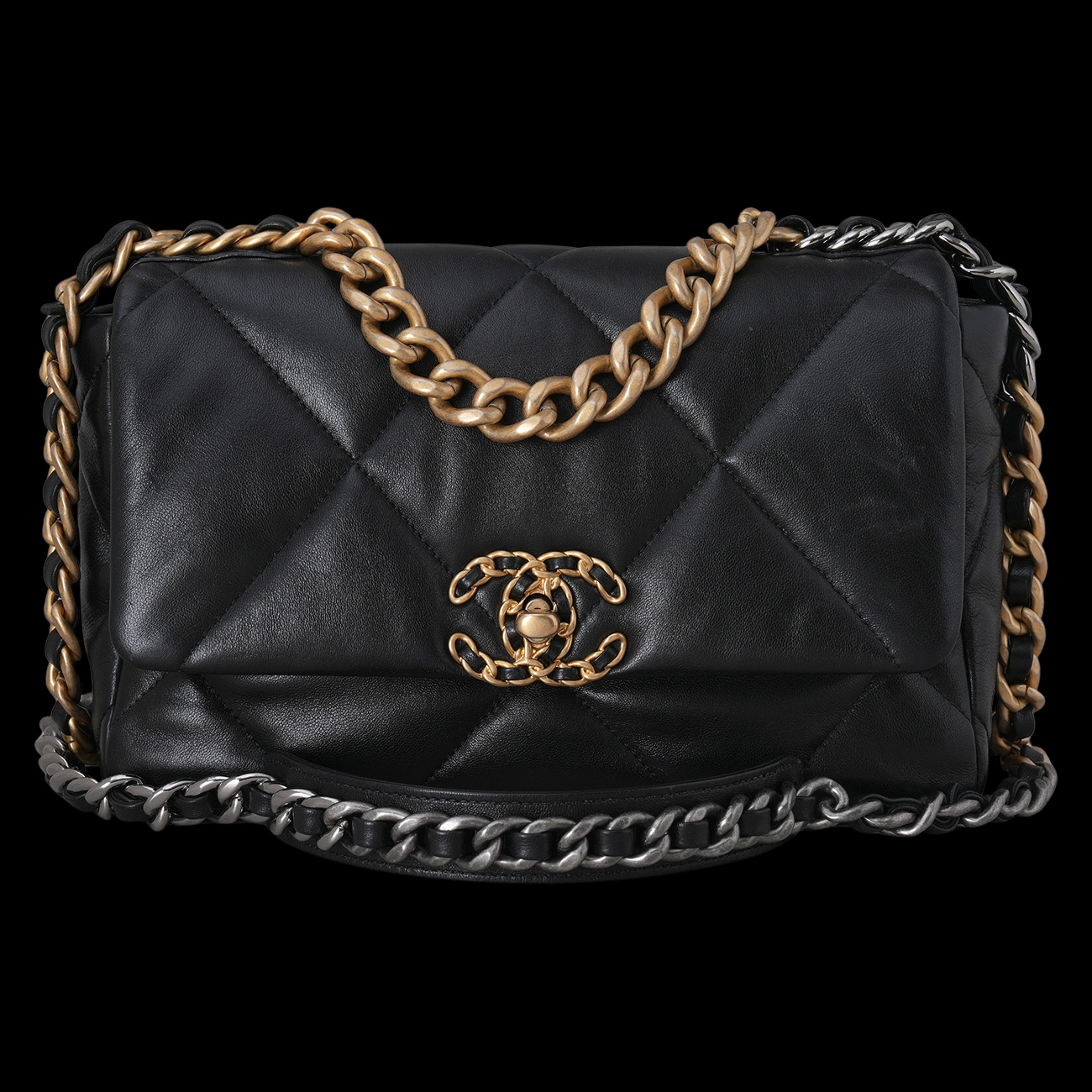 CHANEL(USED)샤넬 AS1160 19백 미듐