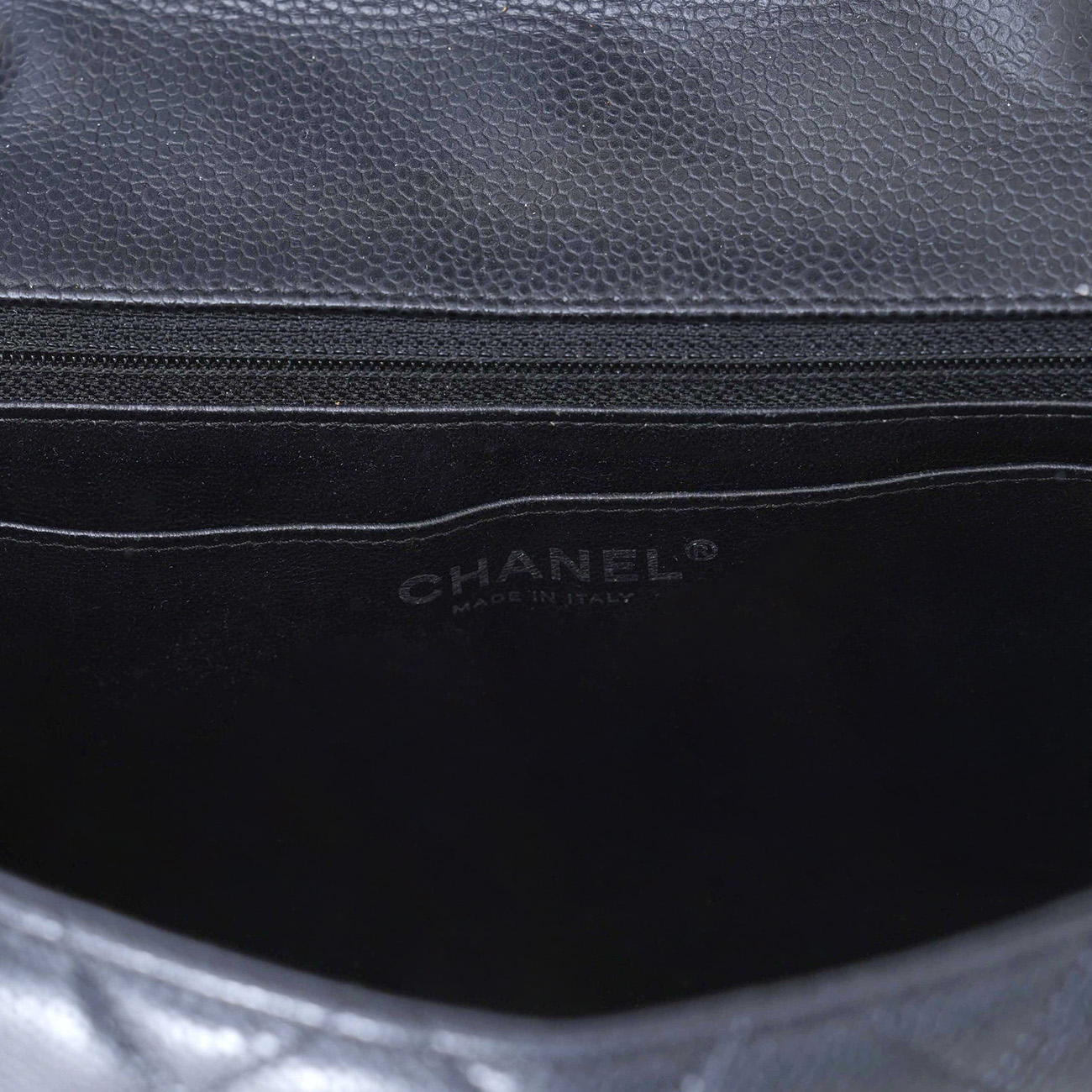 CHANEL(USED)샤넬 캐비어 클래식 라지 원플랩백