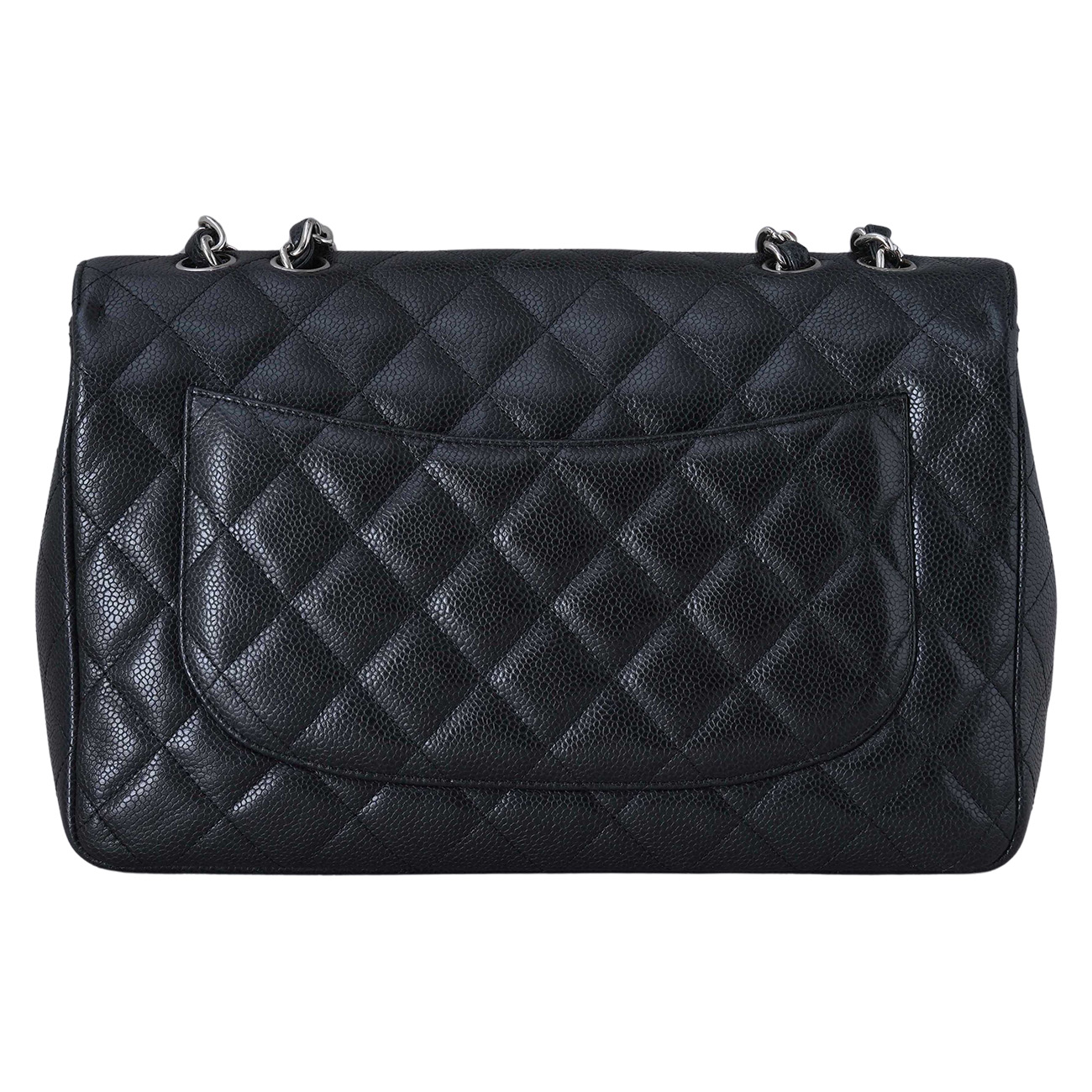 CHANEL(USED)샤넬 캐비어 클래식 라지 원플랩백