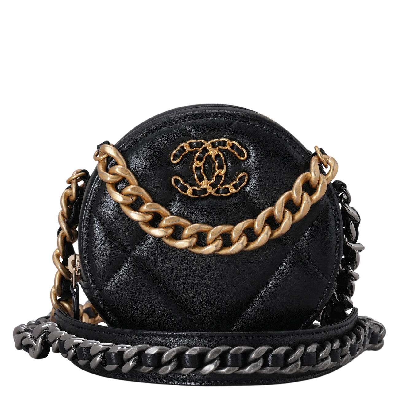 CHANEL(USED)샤넬 19 동그리백
