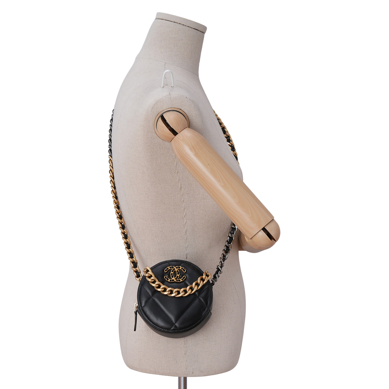 CHANEL(USED)샤넬 19 동그리백