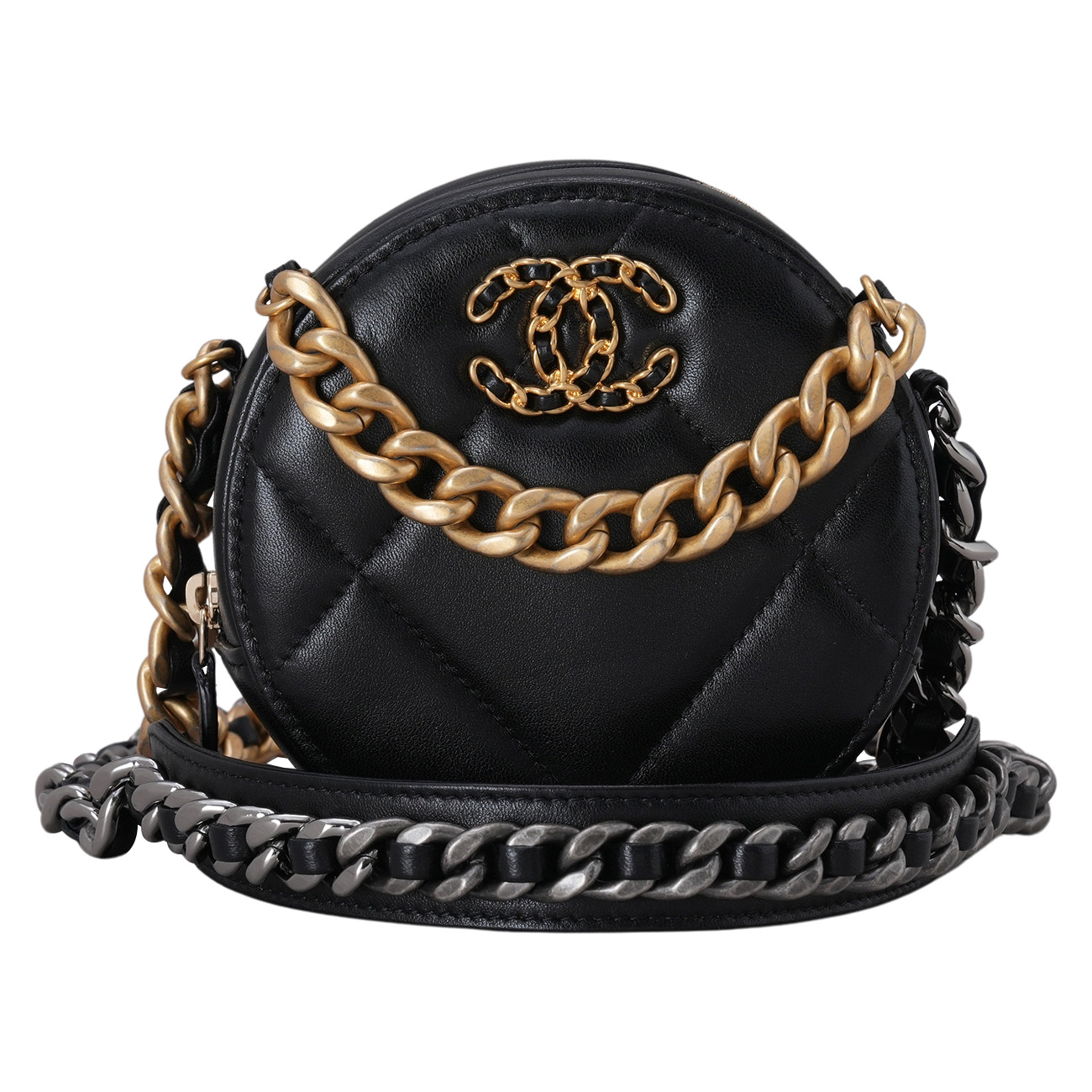 CHANEL(USED)샤넬 19 동그리백