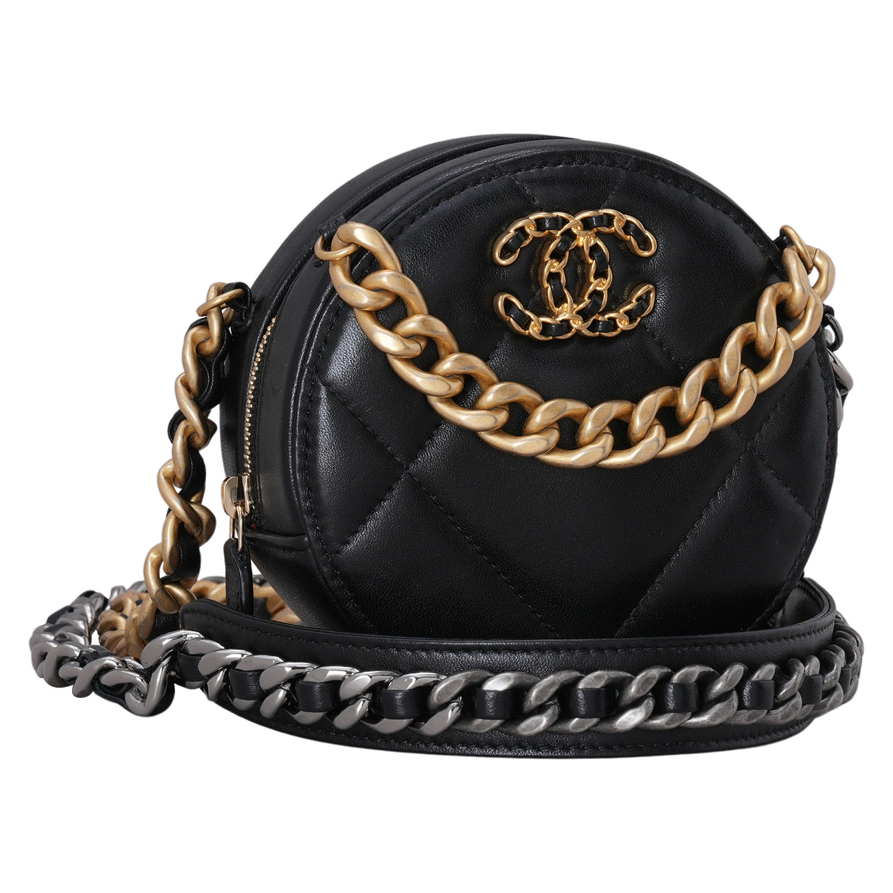 CHANEL(USED)샤넬 19 동그리백