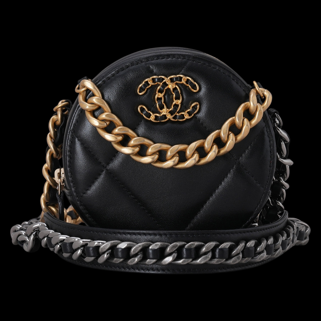 CHANEL(USED)샤넬 19 동그리백