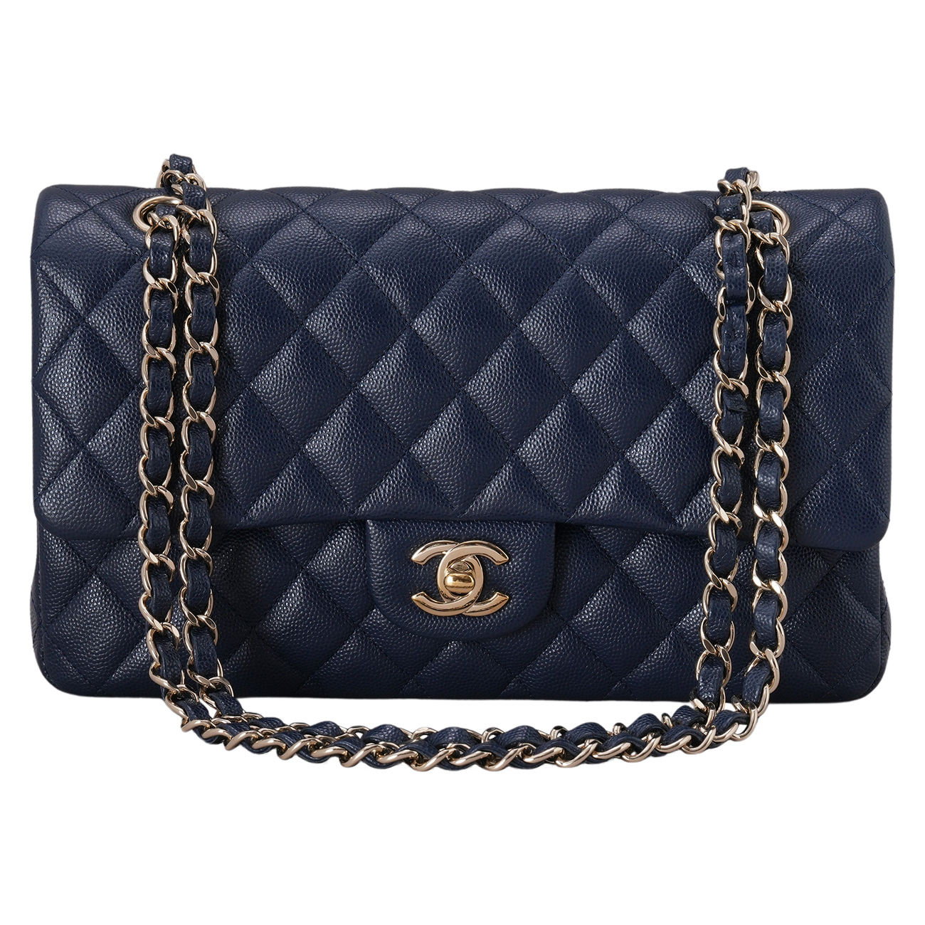 CHANEL(USED)샤넬 캐비어 클래식 미듐 플랩백