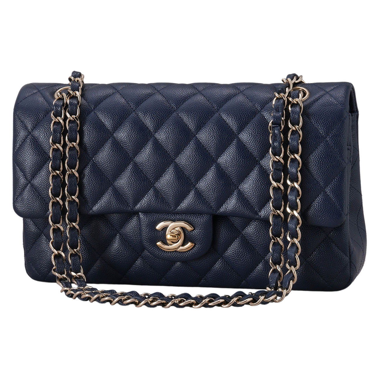 CHANEL(USED)샤넬 캐비어 클래식 미듐 플랩백