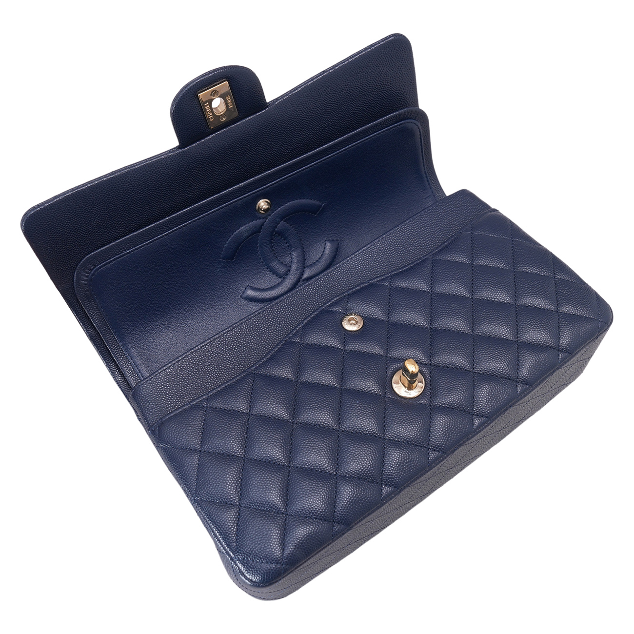 CHANEL(USED)샤넬 캐비어 클래식 미듐 플랩백