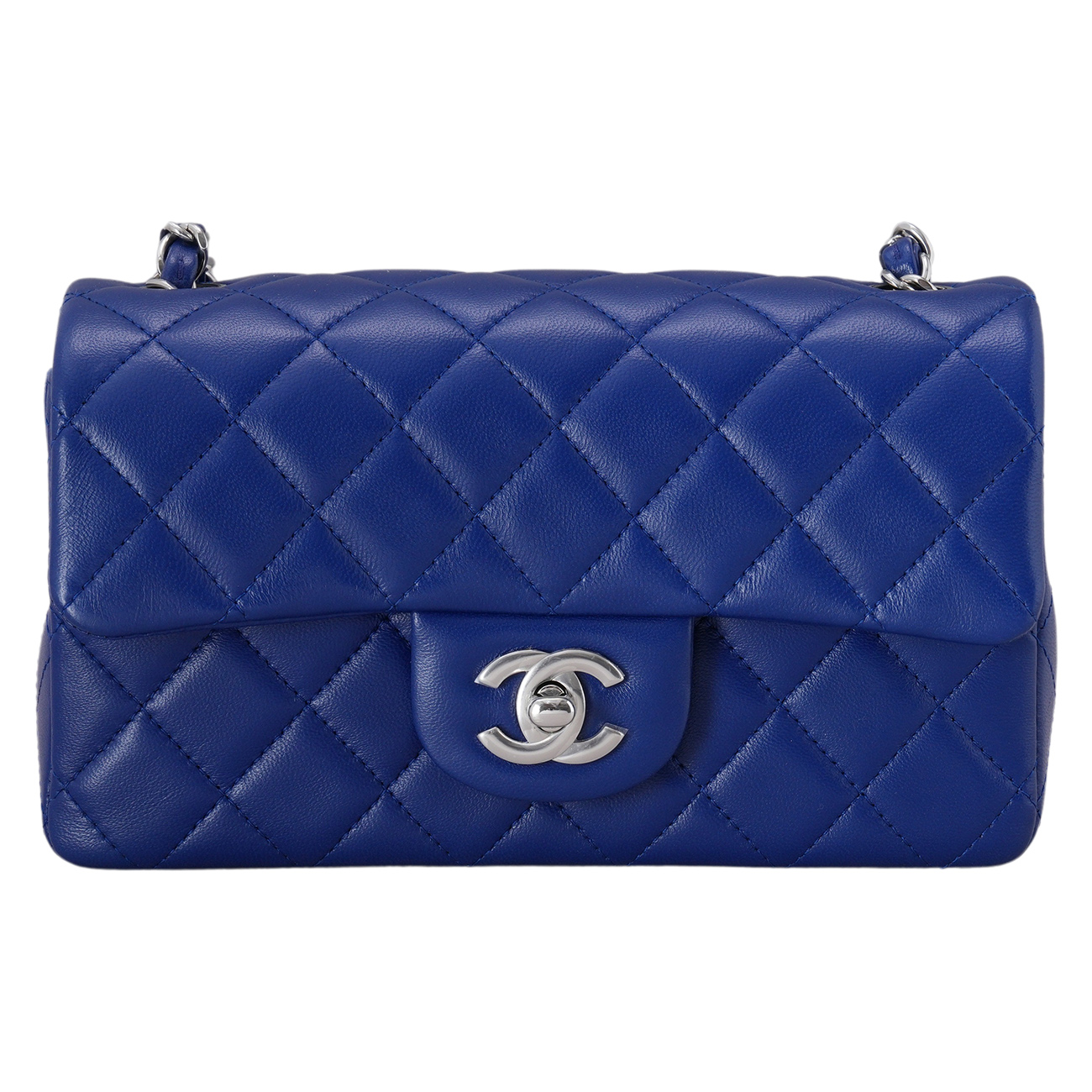 CHANEL(USED)샤넬 램스킨 클래식 뉴미니