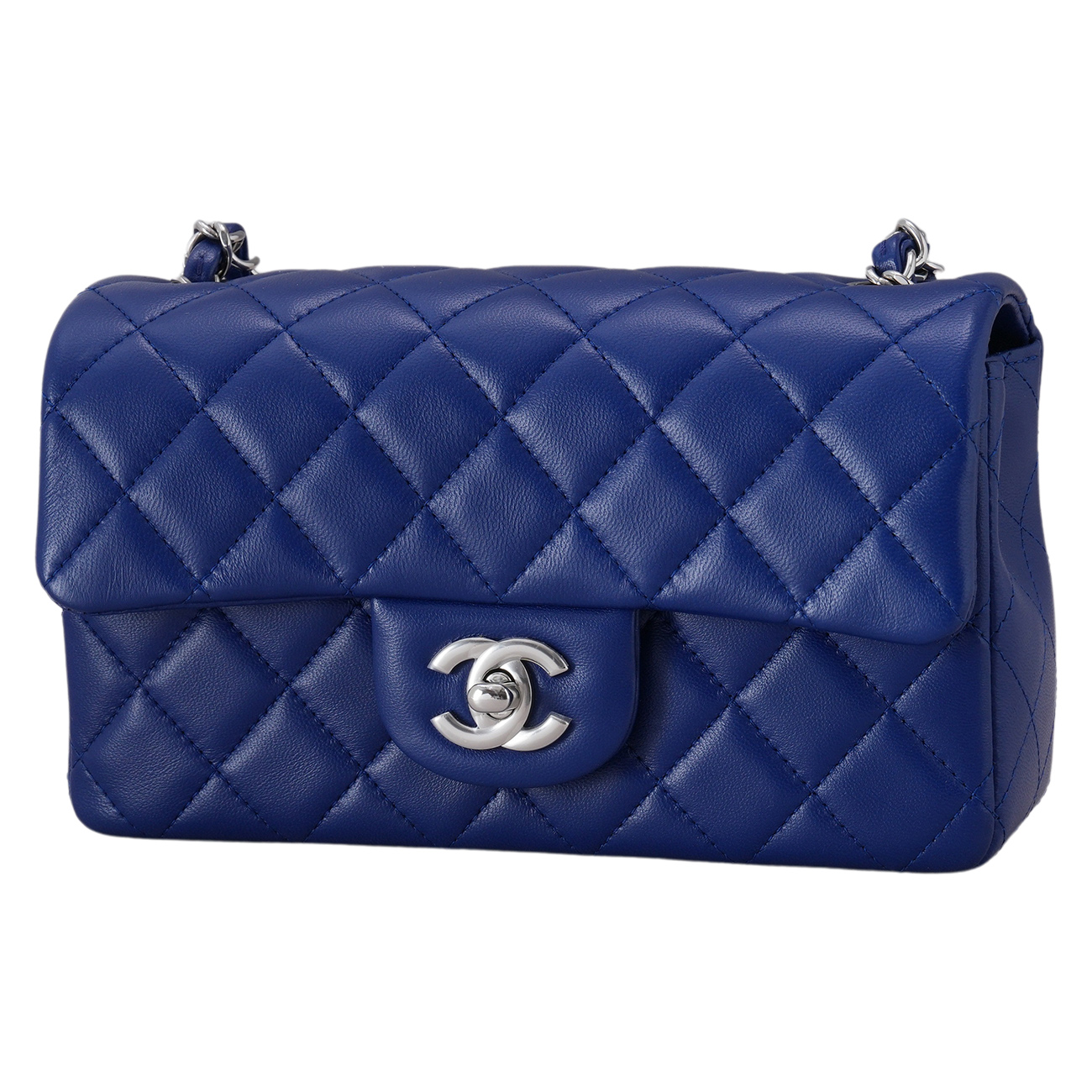 CHANEL(USED)샤넬 램스킨 클래식 뉴미니