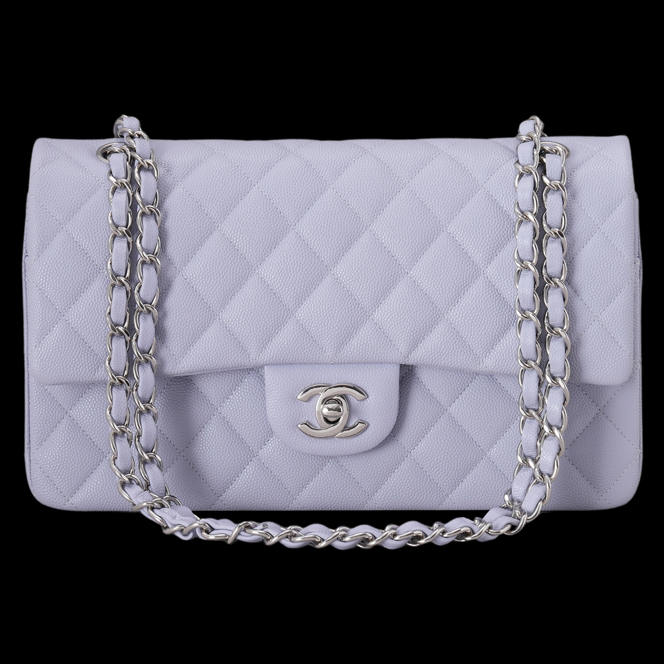 CHANEL(USED)샤넬 캐비어 클래식 미듐 플랩백