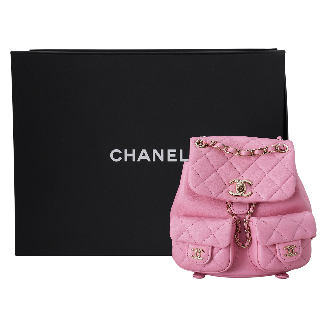 CHANEL(USED)샤넬 듀마 투포켓 백팩