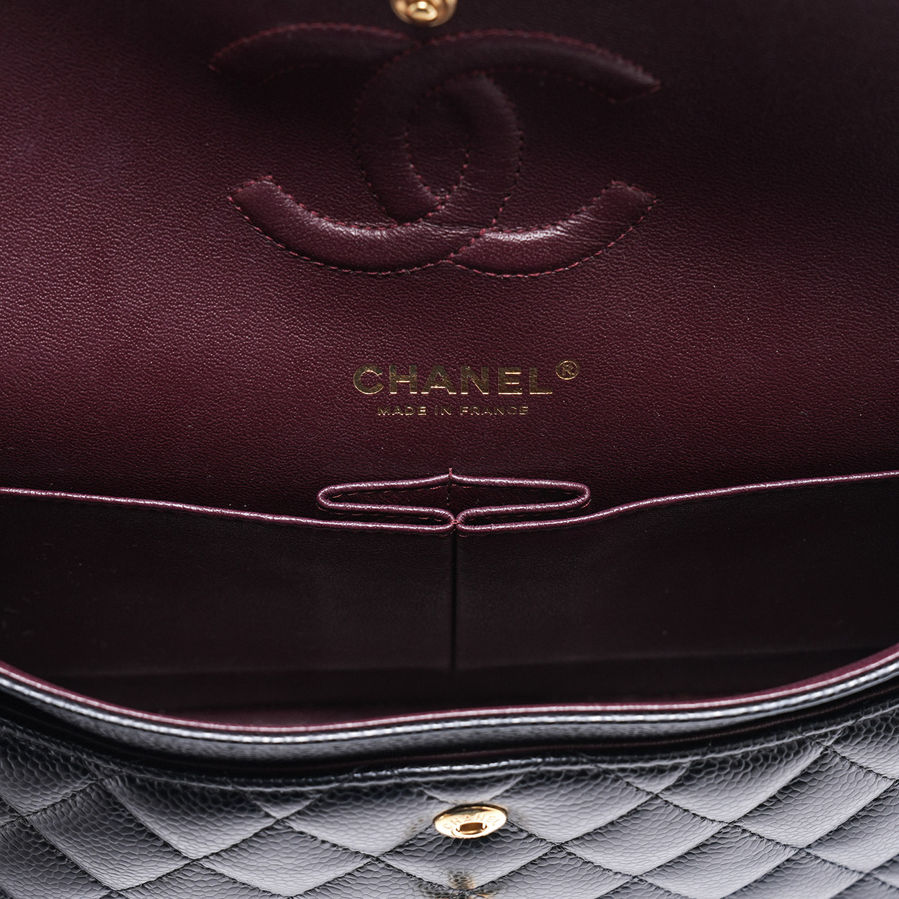 CHANEL(USED)샤넬 캐비어 클래식 미듐 플랩백