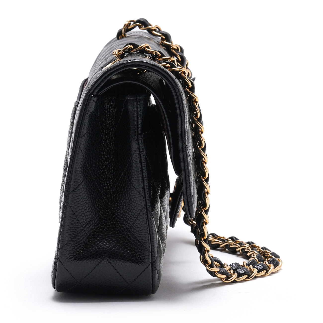 CHANEL(USED)샤넬 캐비어 클래식 미듐 플랩백