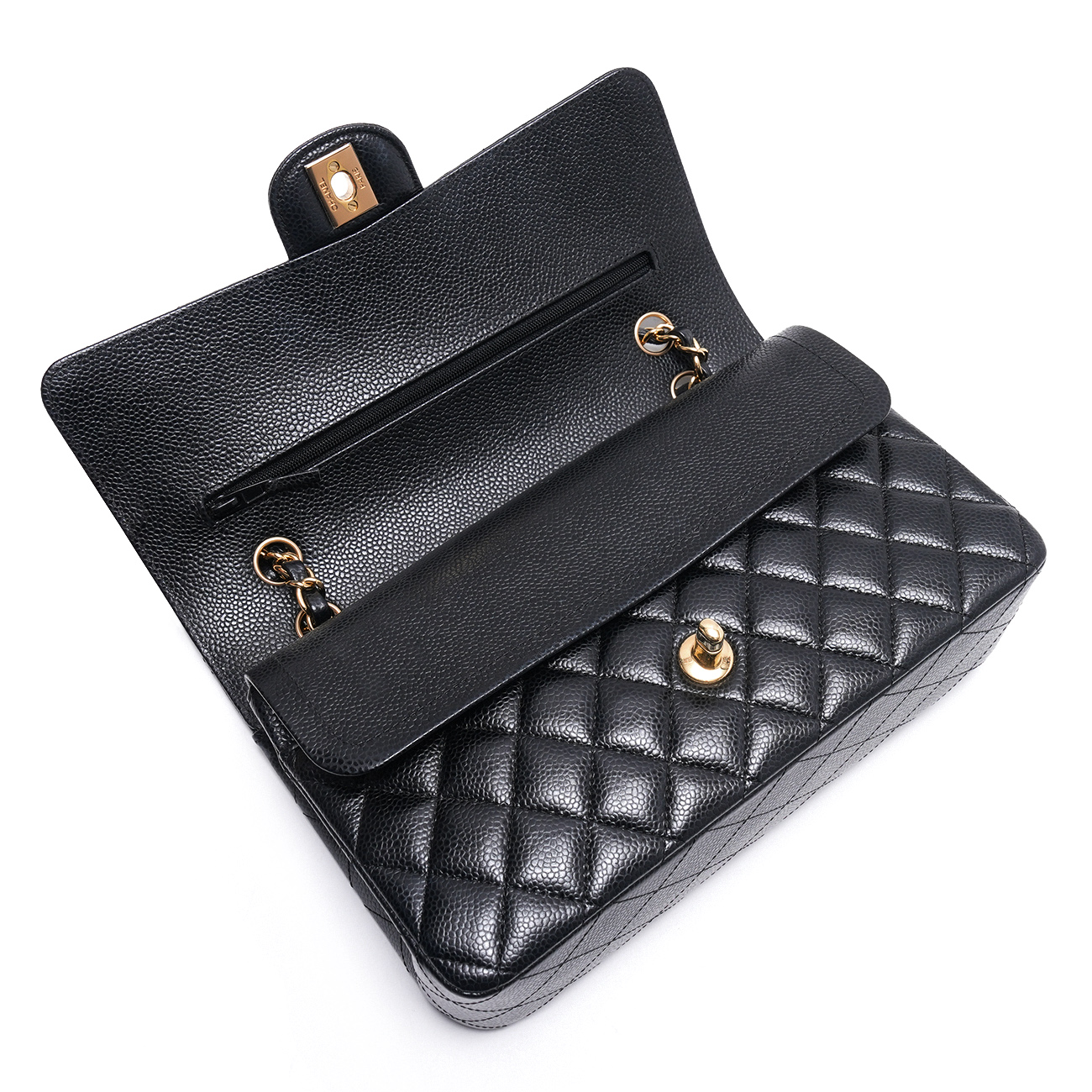CHANEL(USED)샤넬 캐비어 클래식 미듐 플랩백