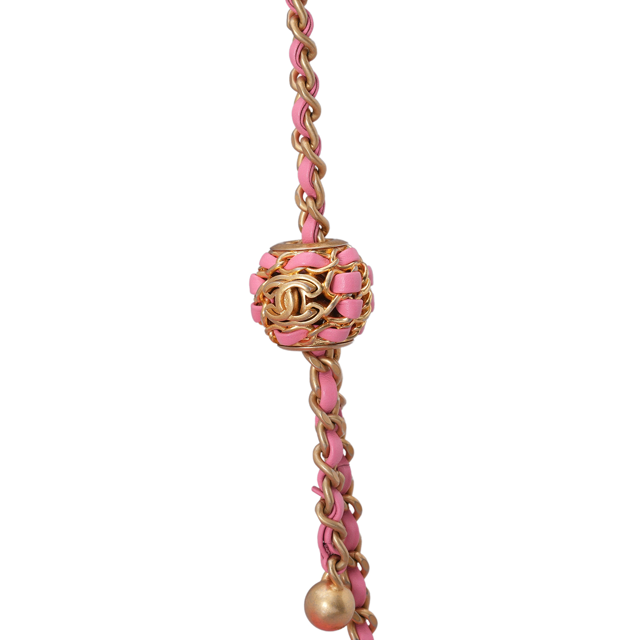 CHANEL(USED)샤넬 램스킨 클래식 골든볼 쁘띠삭 크로스백