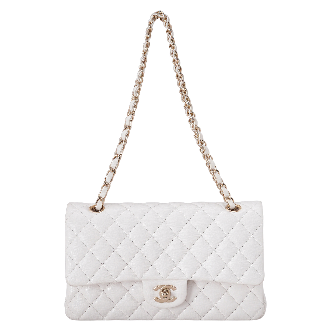 CHANEL(USED)샤넬 캐비어 클래식 미듐 플랩백