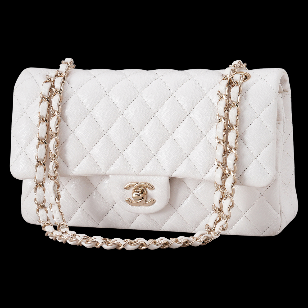CHANEL(USED)샤넬 캐비어 클래식 미듐 플랩백
