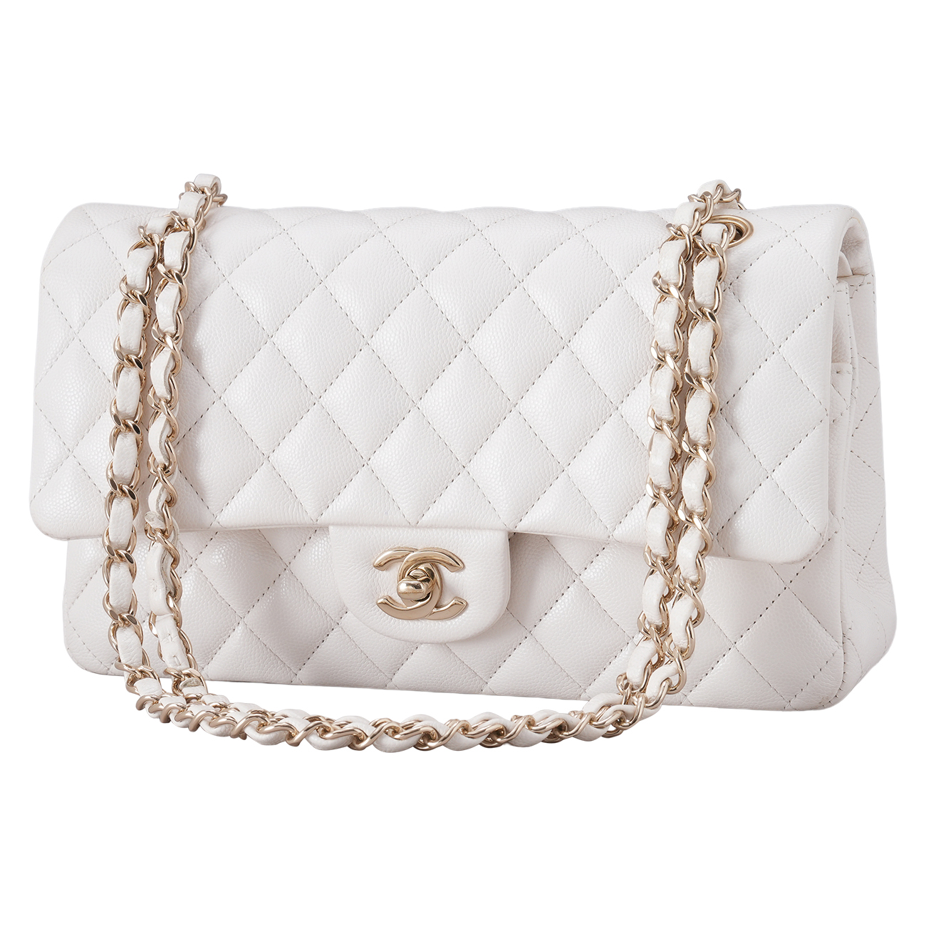 CHANEL(USED)샤넬 캐비어 클래식 미듐 플랩백