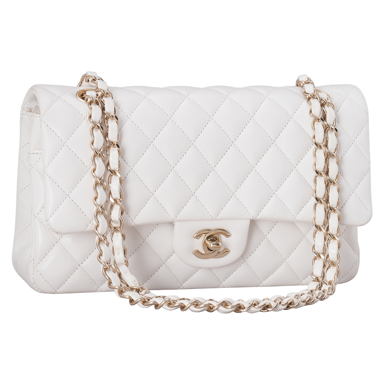 CHANEL(USED)샤넬 캐비어 클래식 미듐 플랩백