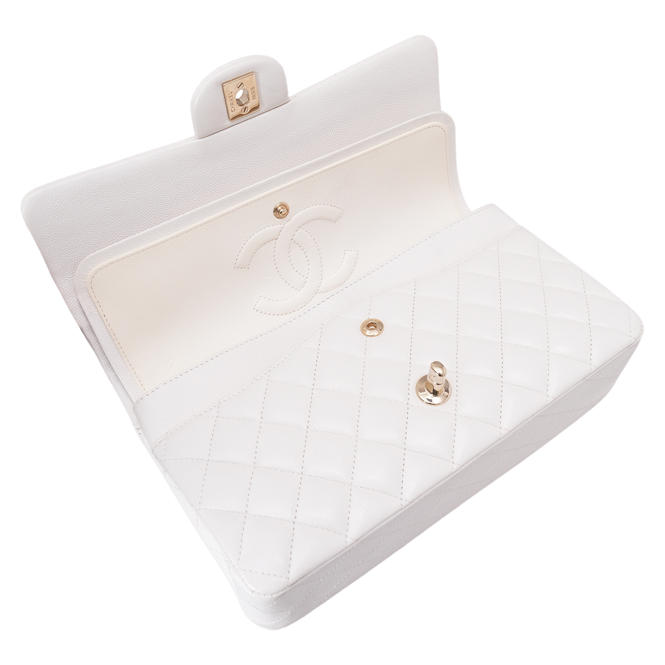 CHANEL(USED)샤넬 캐비어 클래식 미듐 플랩백