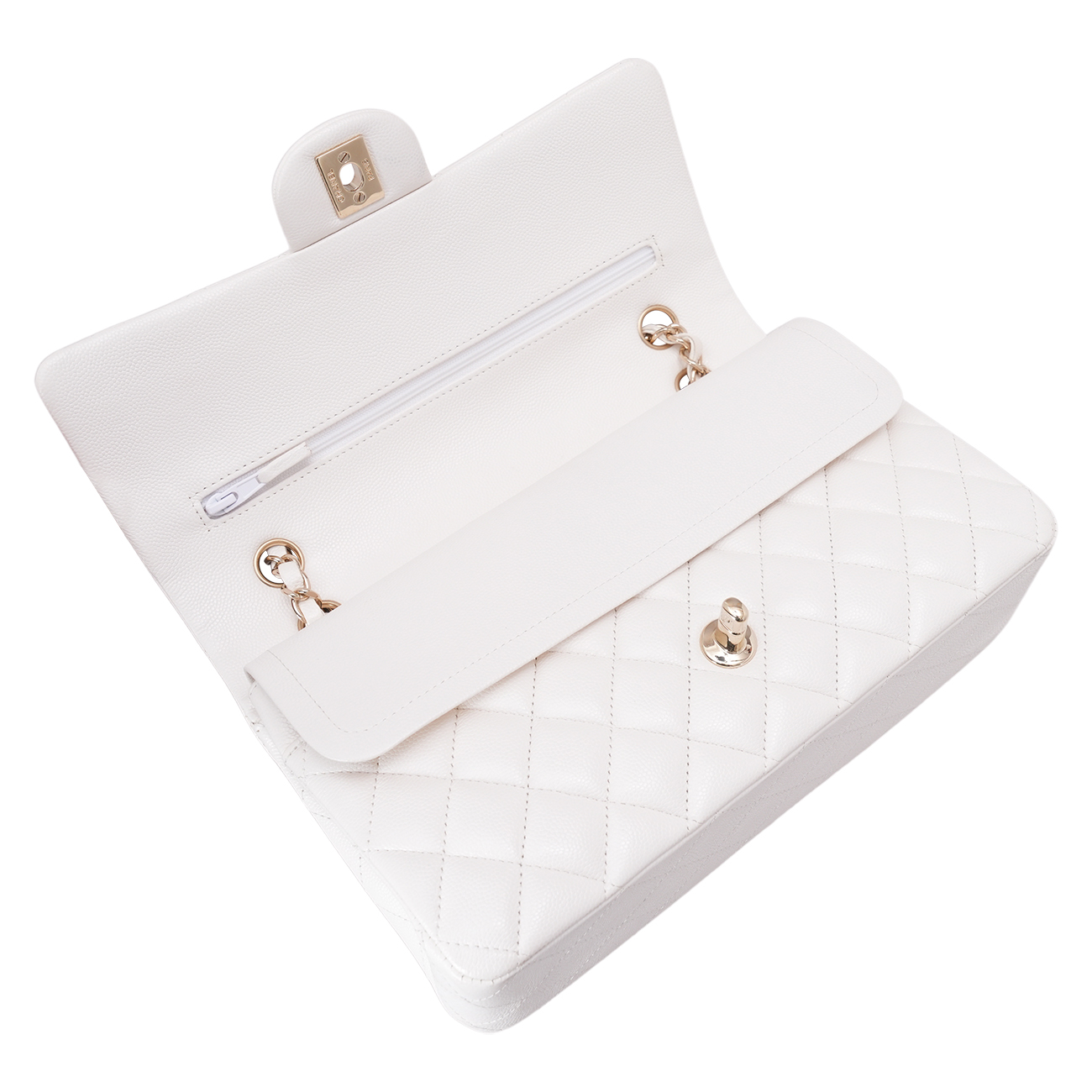 CHANEL(USED)샤넬 캐비어 클래식 미듐 플랩백