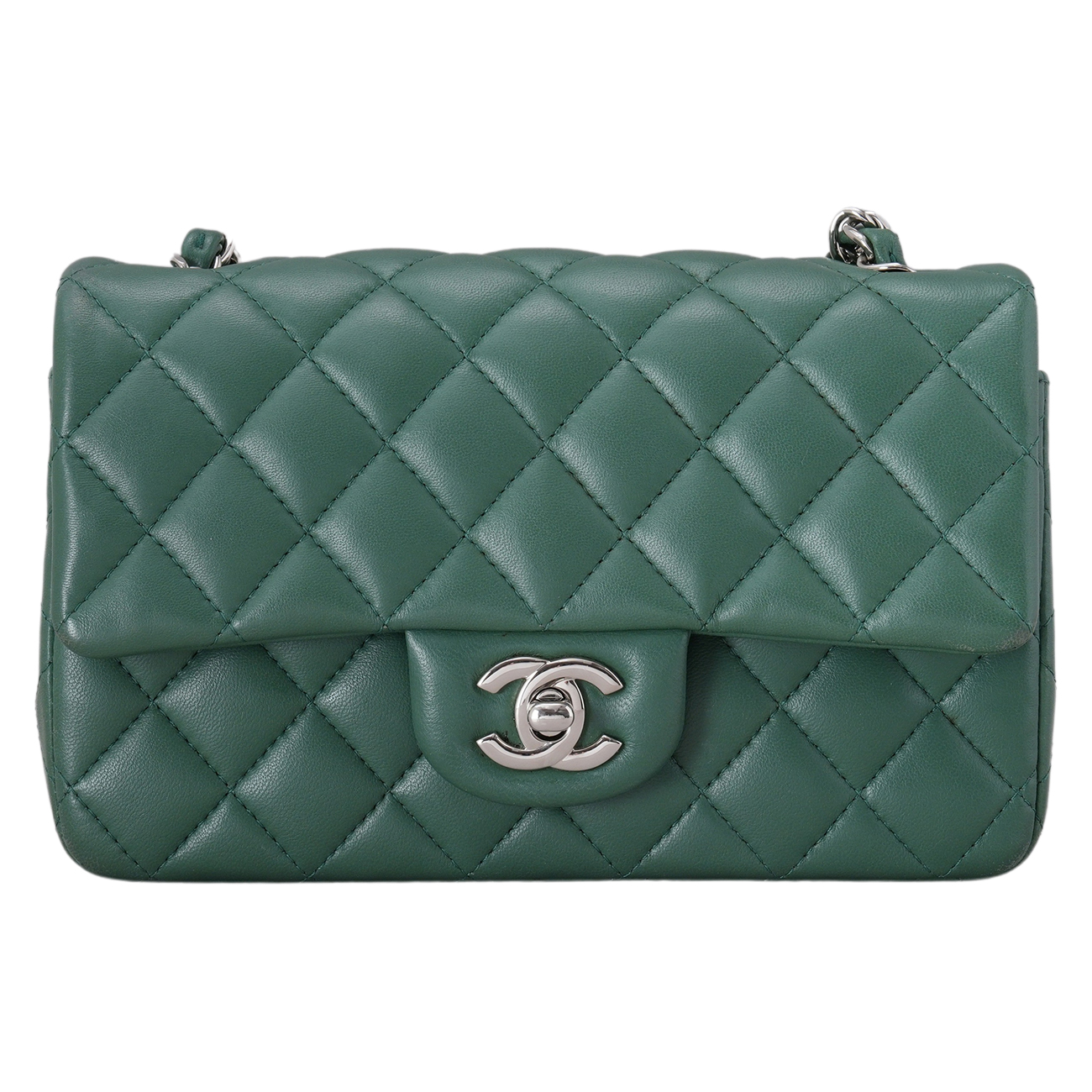 CHANEL(USED)샤넬 A69900 램스킨 클래식 뉴미니 크로스백