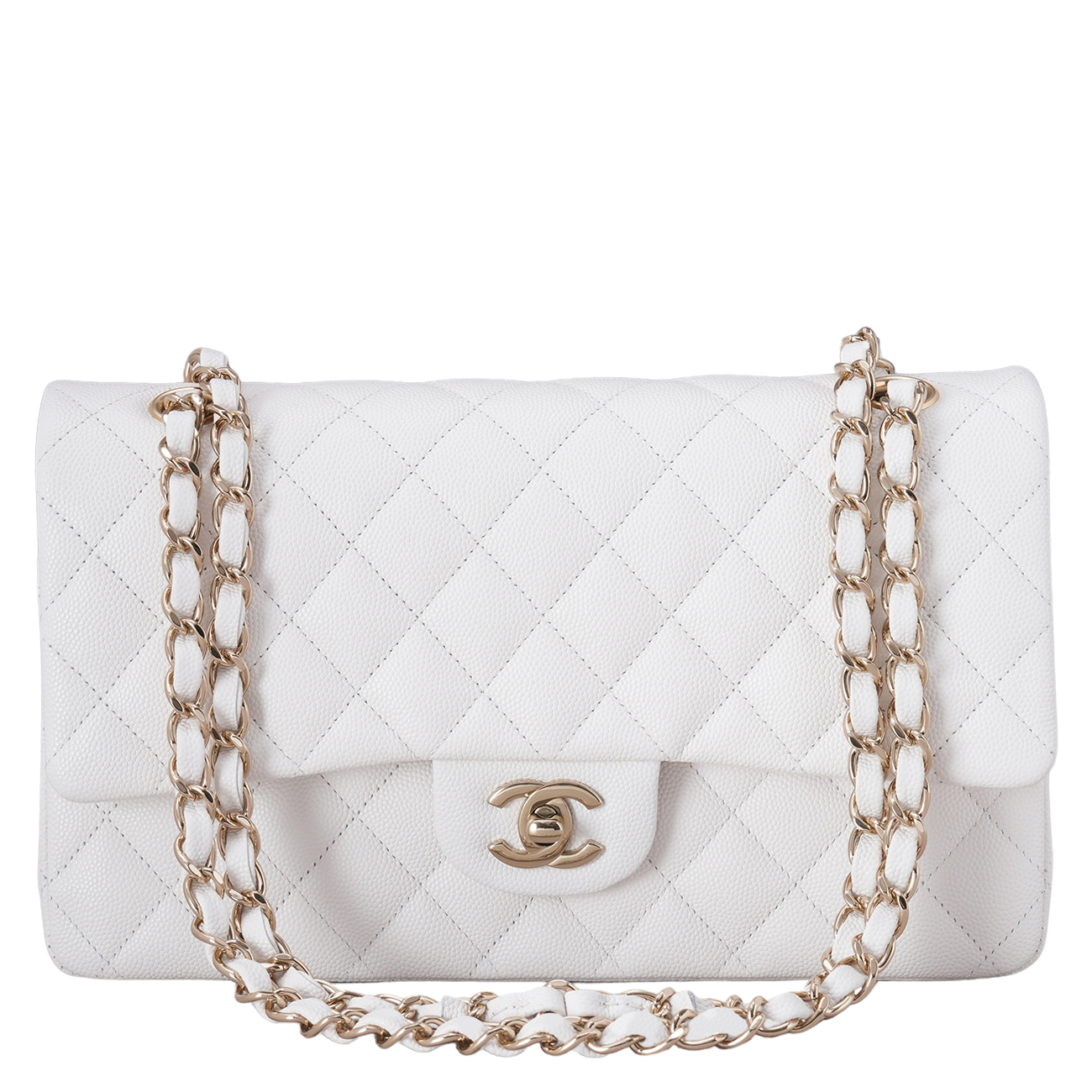 CHANEL(USED)샤넬 캐비어 클래식 미듐 플랩백
