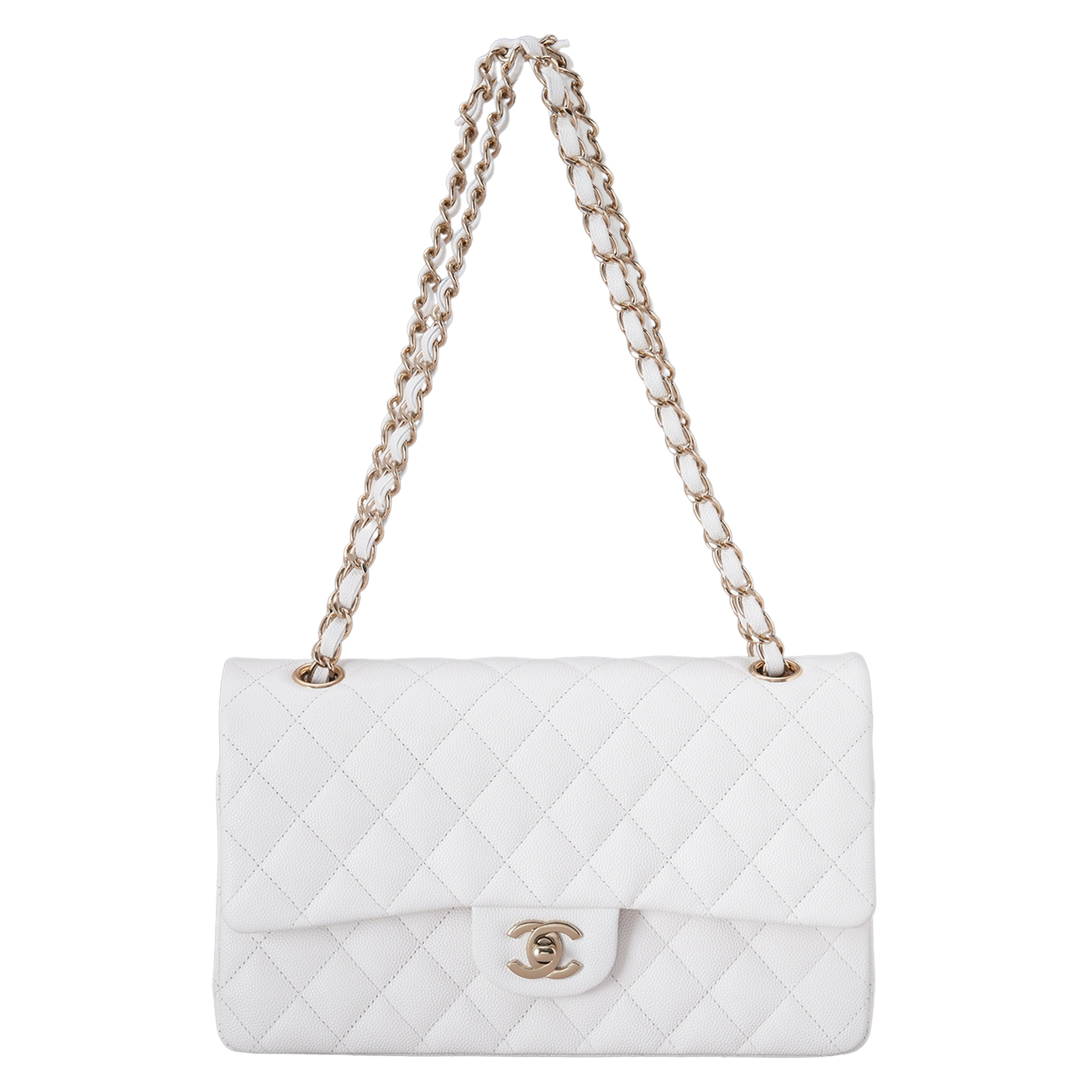 CHANEL(USED)샤넬 캐비어 클래식 미듐 플랩백