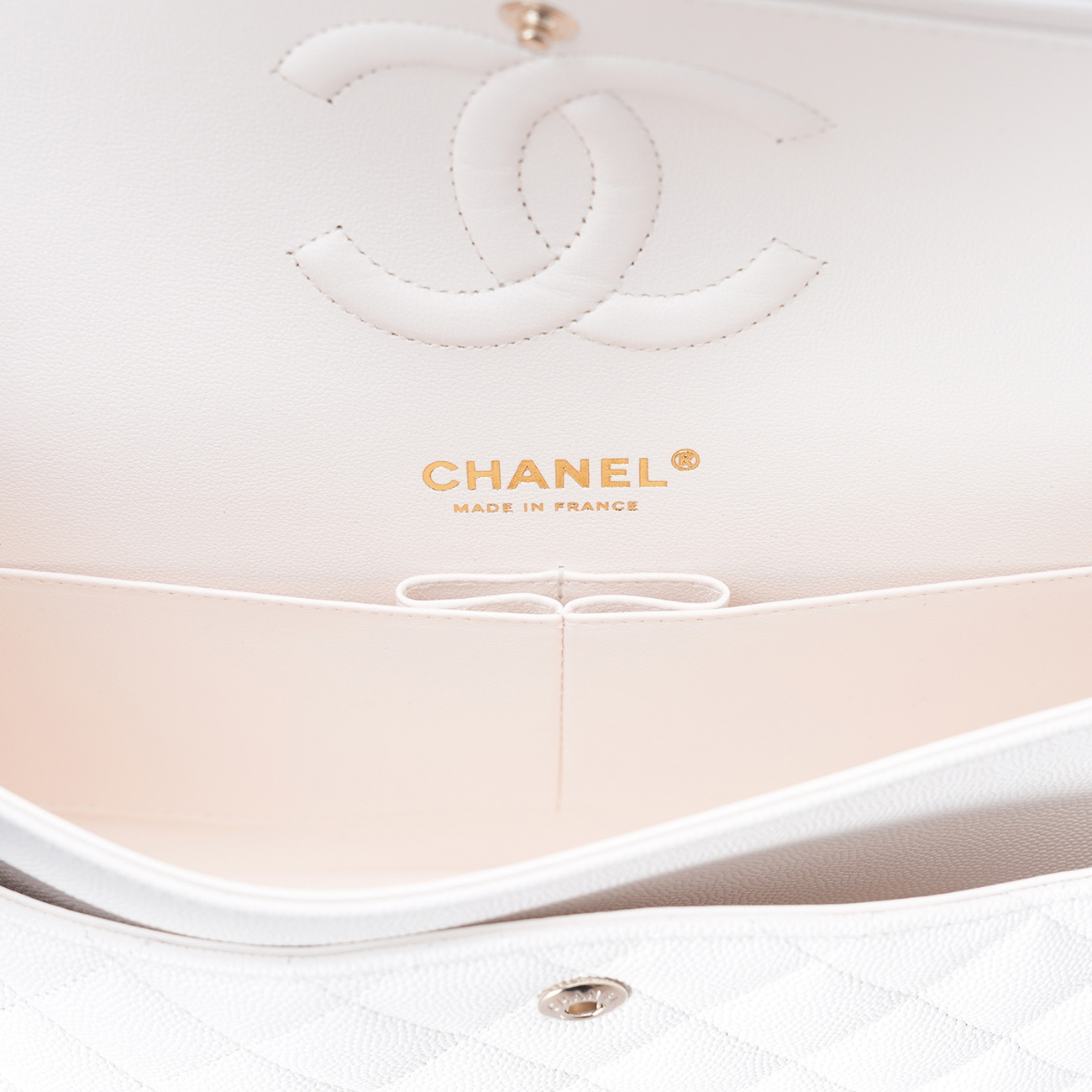 CHANEL(USED)샤넬 캐비어 클래식 미듐 플랩백