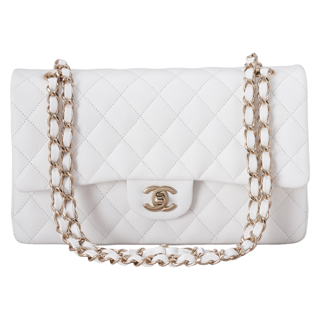 CHANEL(USED)샤넬 캐비어 클래식 미듐 플랩백