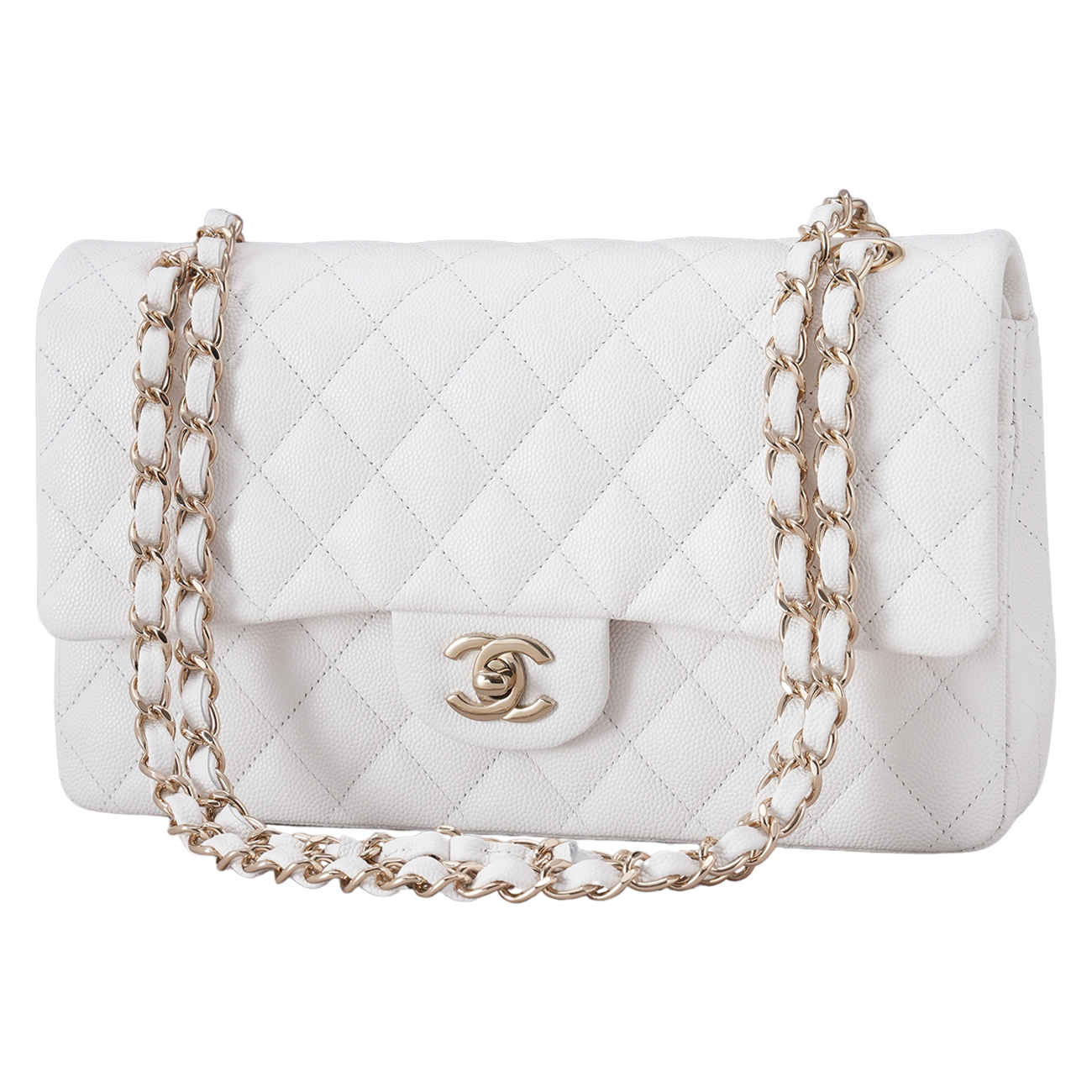 CHANEL(USED)샤넬 캐비어 클래식 미듐 플랩백