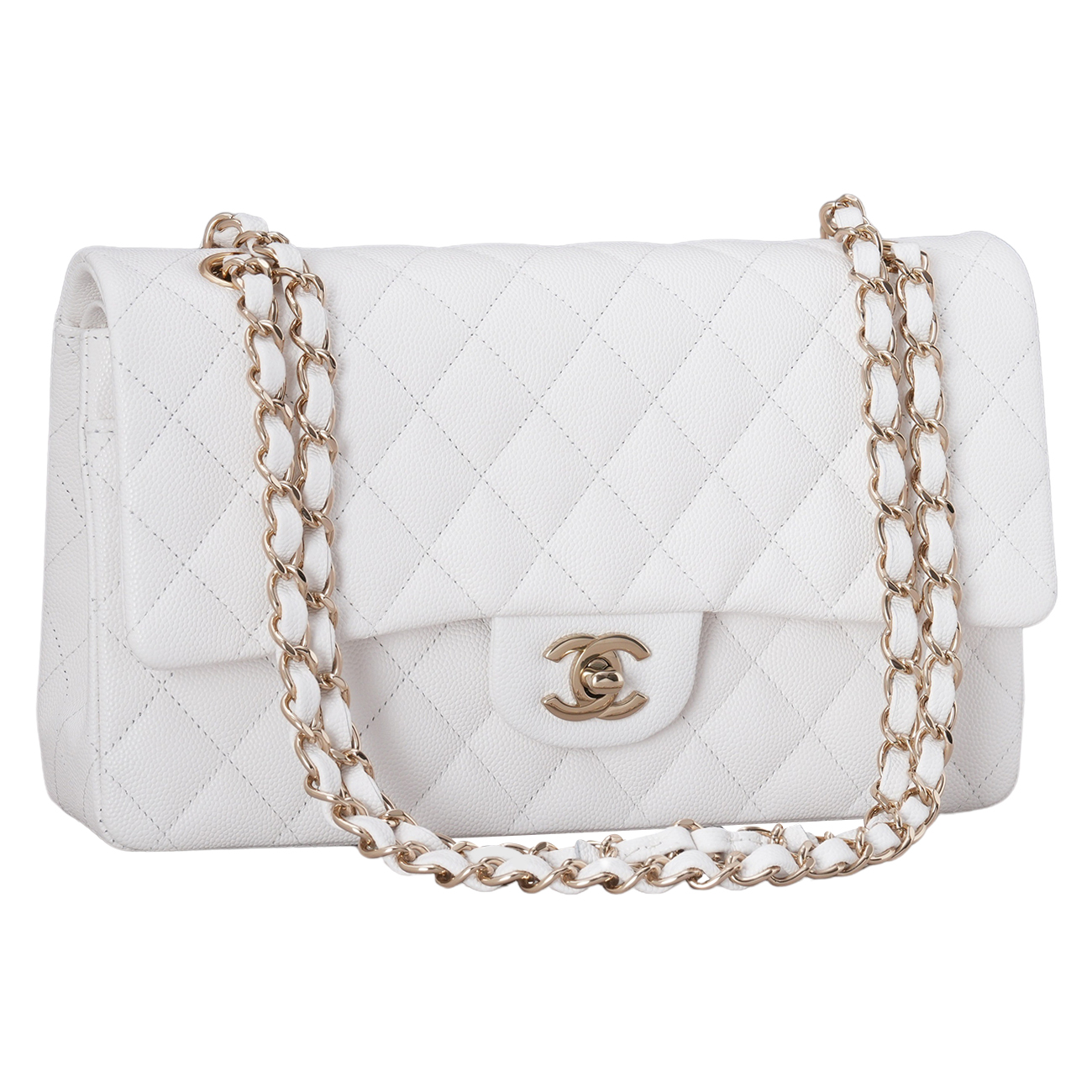 CHANEL(USED)샤넬 캐비어 클래식 미듐 플랩백
